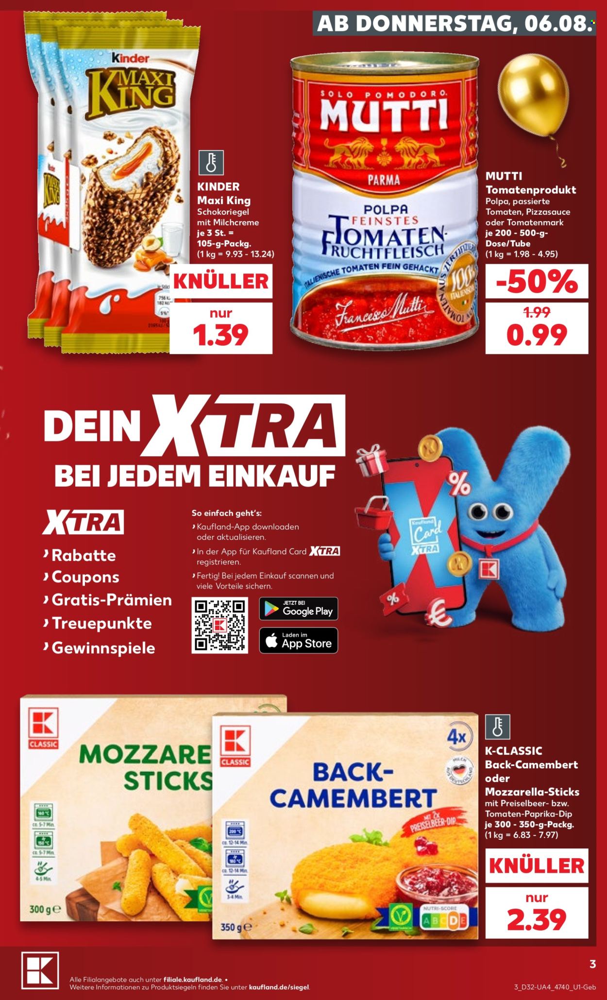 Kaufland Prospekte  - 6.08.2026 - 12.08.2026. Seite 3