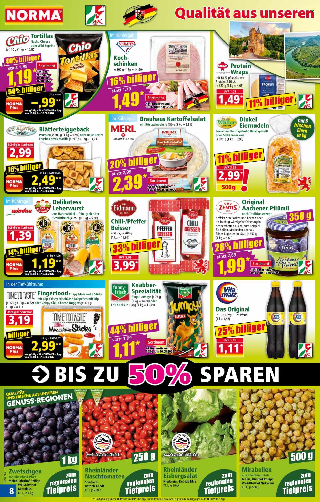 Norma Prospekte  - 10.08.2026 - 16.08.2026. Seite 8