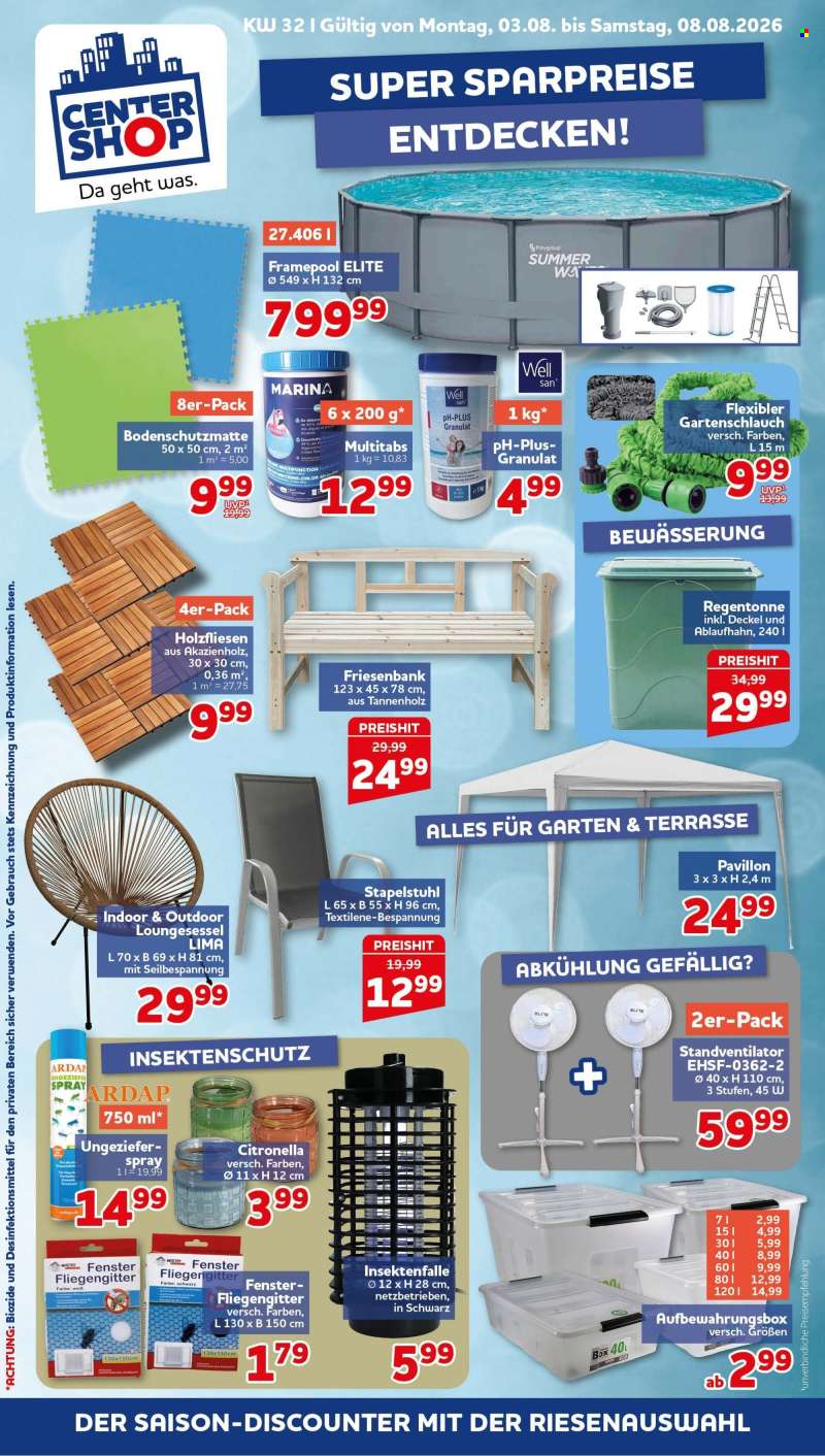 Prospekte CENTERSHOP - 3.08.2026 - 8.08.2026.