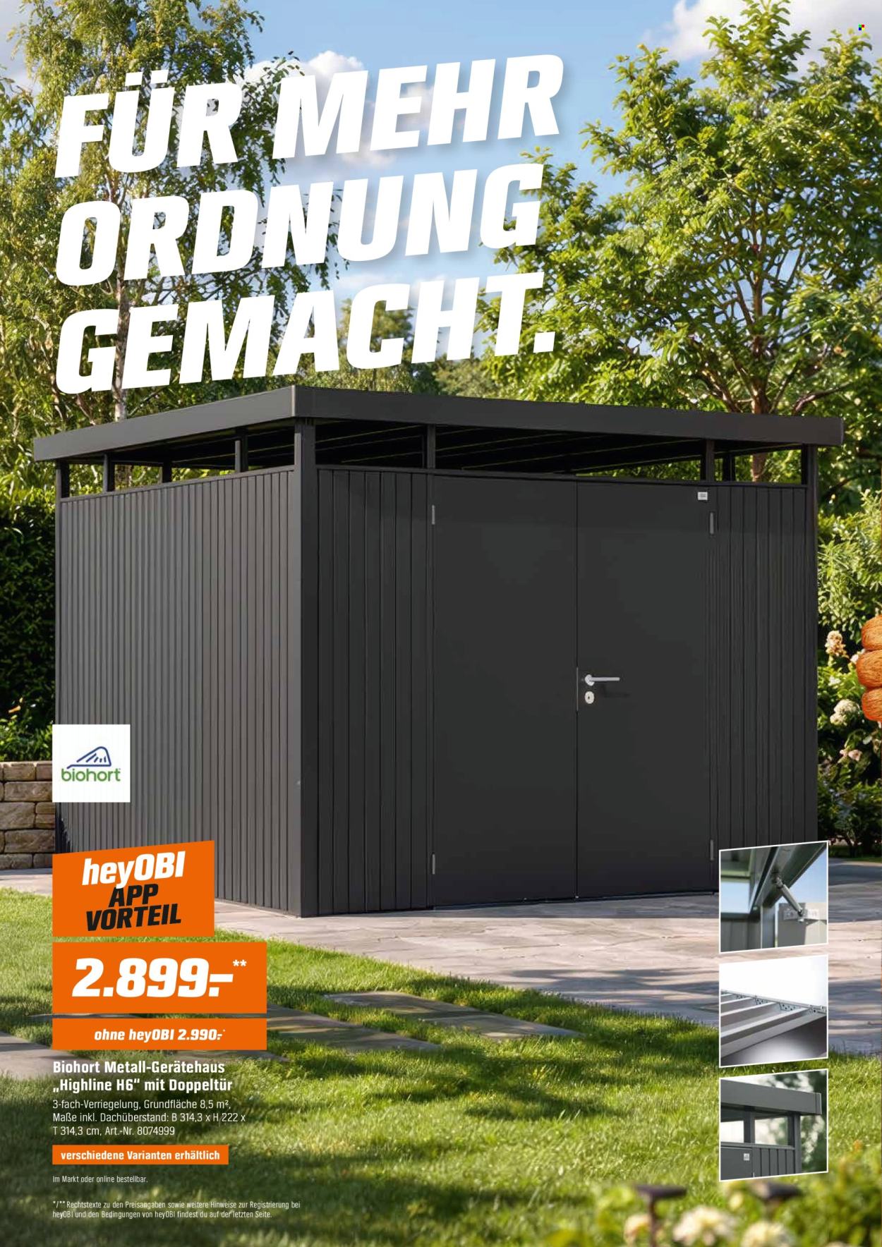 OBI Prospekte  - 1.08.2026 - 31.08.2026. Seite 2