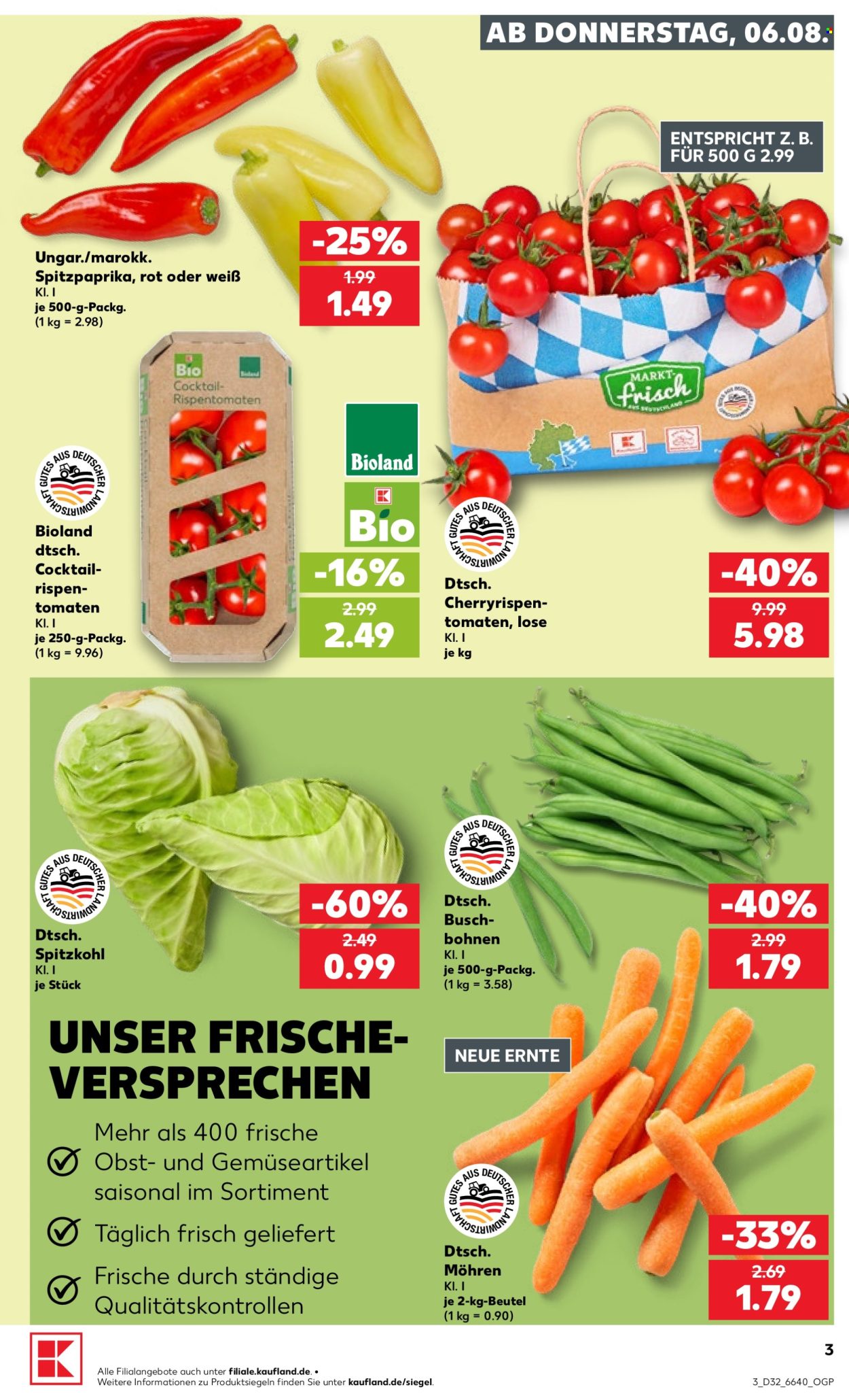 Kaufland Prospekte  - 6.08.2026 - 12.08.2026. Seite 3