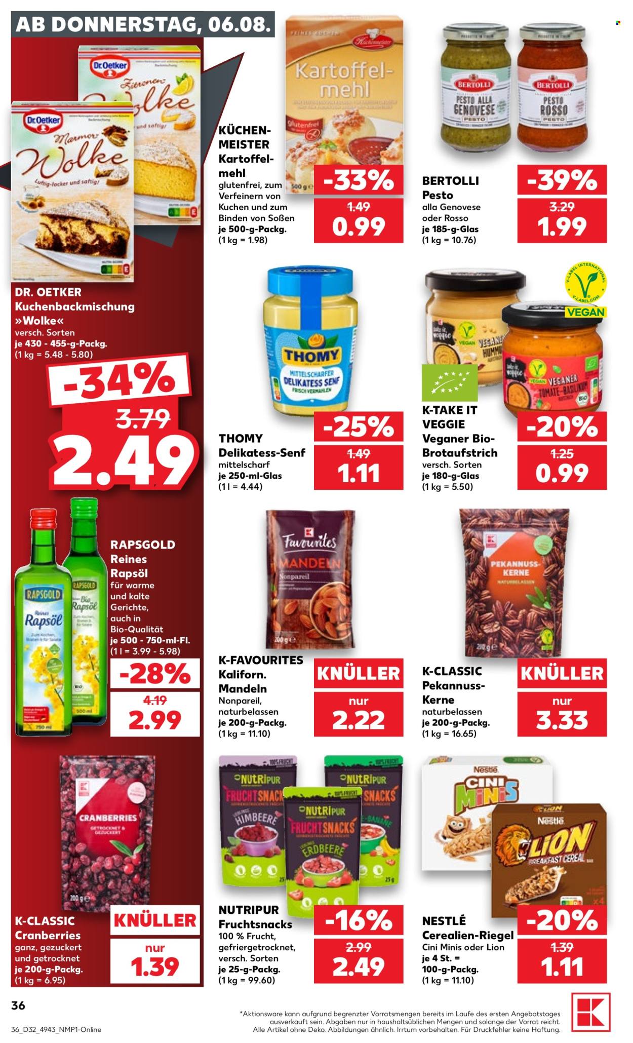 Kaufland Prospekte  - 6.08.2026 - 12.08.2026. Seite 36