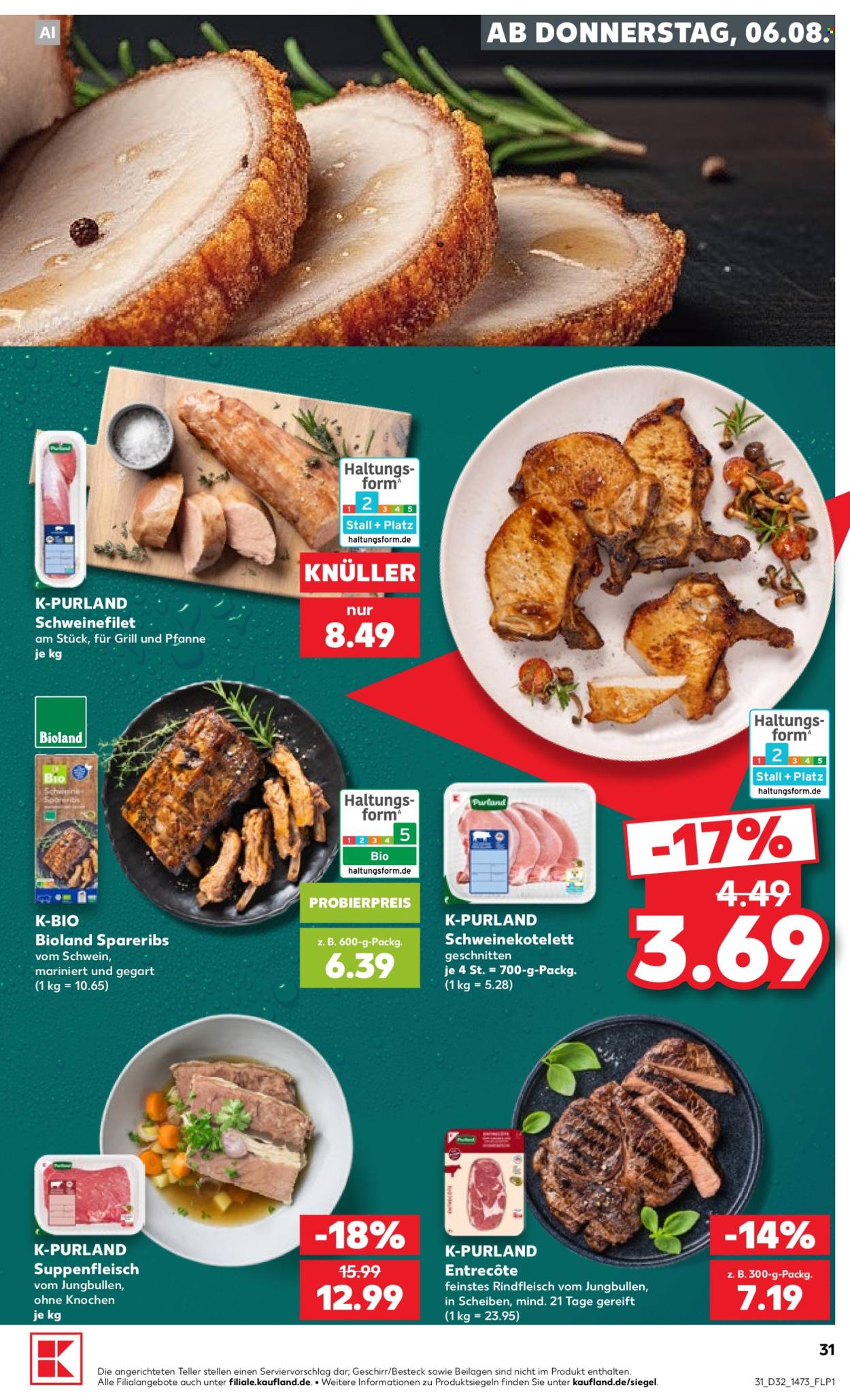 Kaufland Prospekte  - 6.08.2026 - 12.08.2026. Seite 31