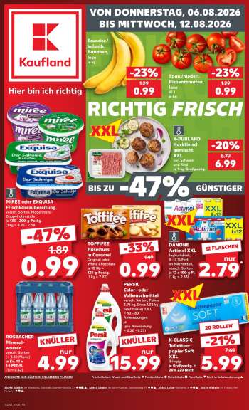 Prospekte Kaufland - 6.08.2026 - 12.08.2026.