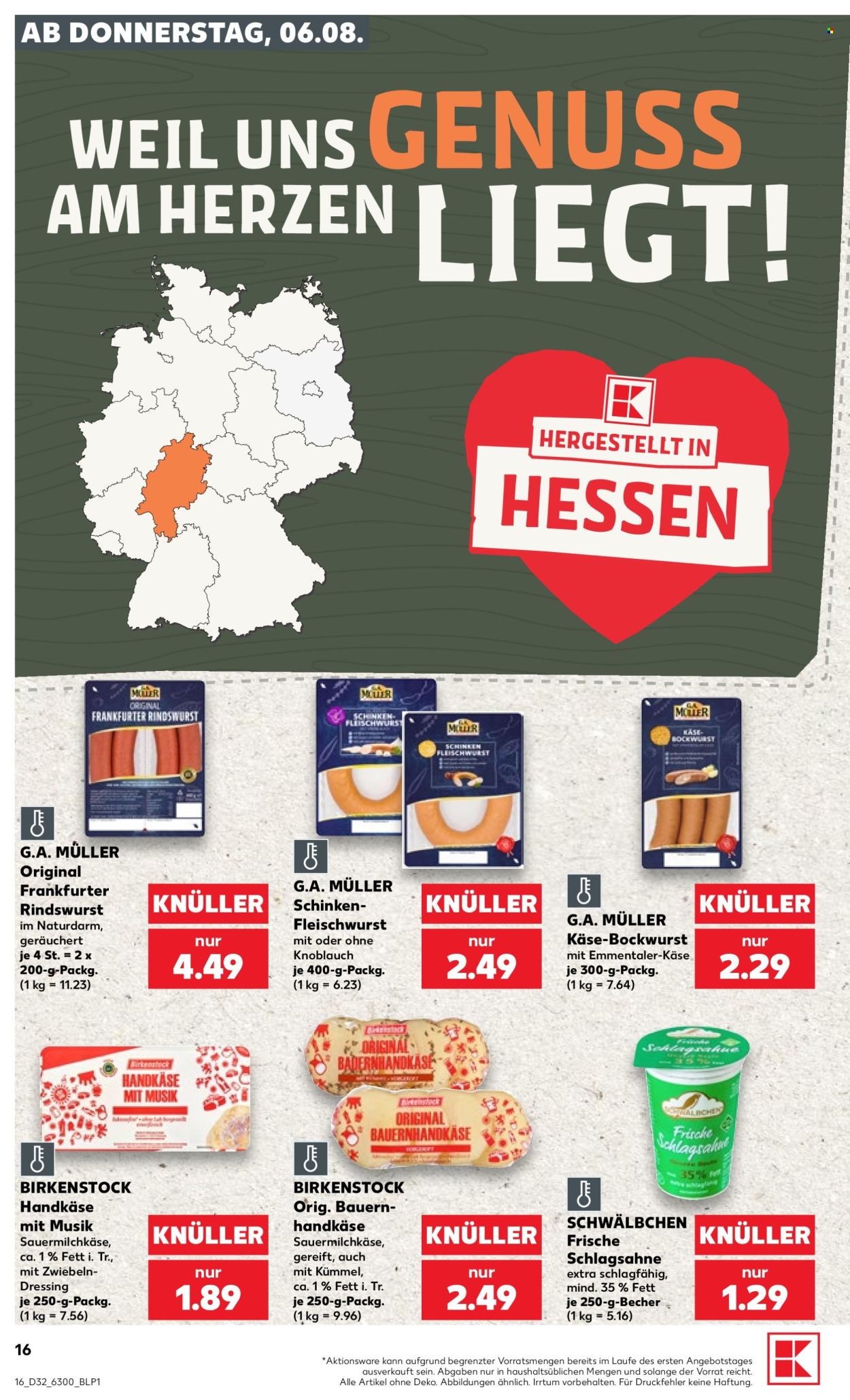 Kaufland Prospekte  - 6.08.2026 - 12.08.2026. Seite 16