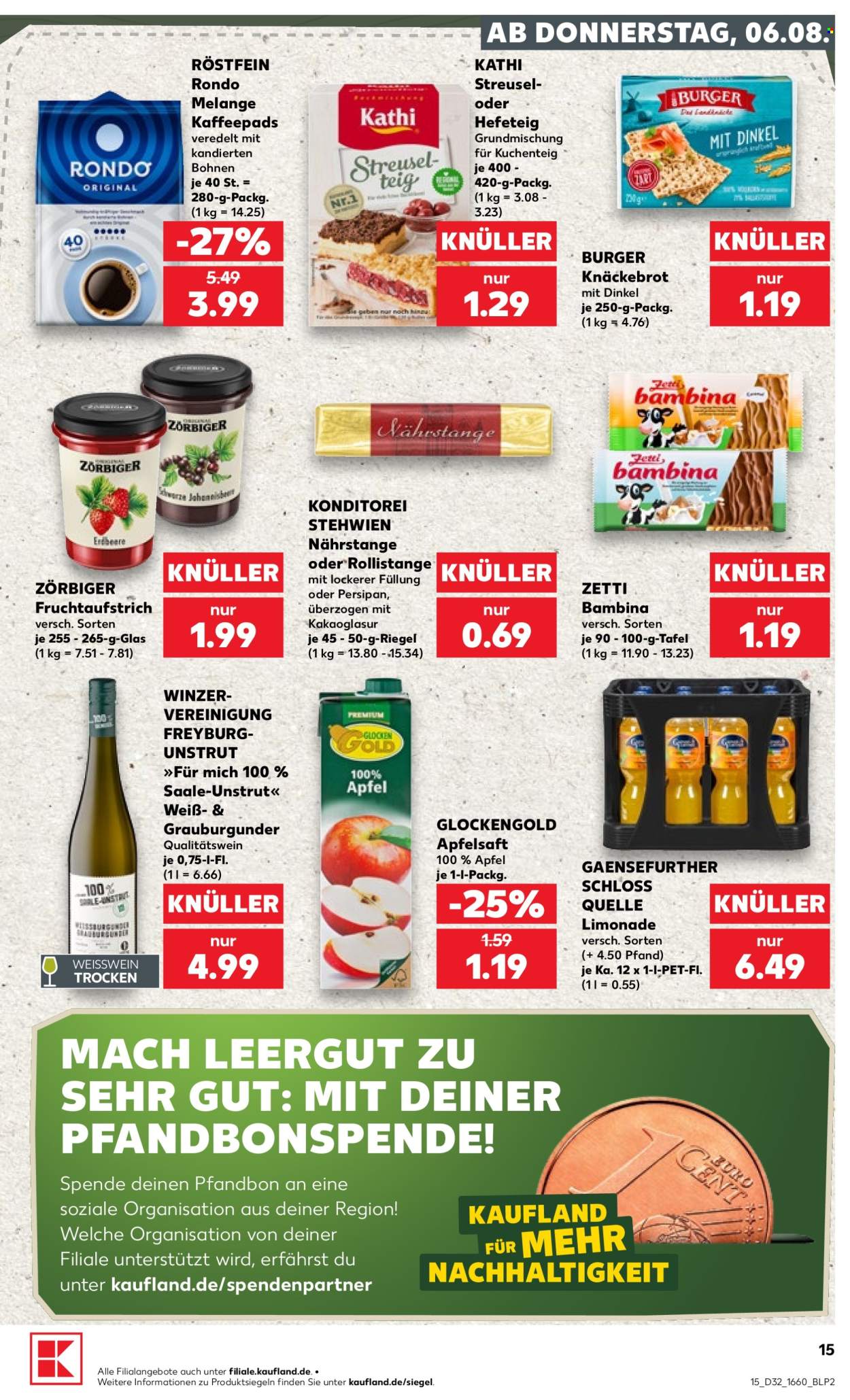 Kaufland Prospekte  - 6.08.2026 - 12.08.2026. Seite 15
