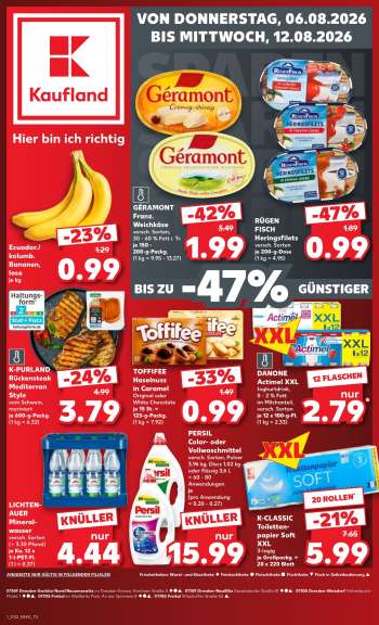 Prospekte Kaufland - 6.08.2026 - 12.08.2026.
