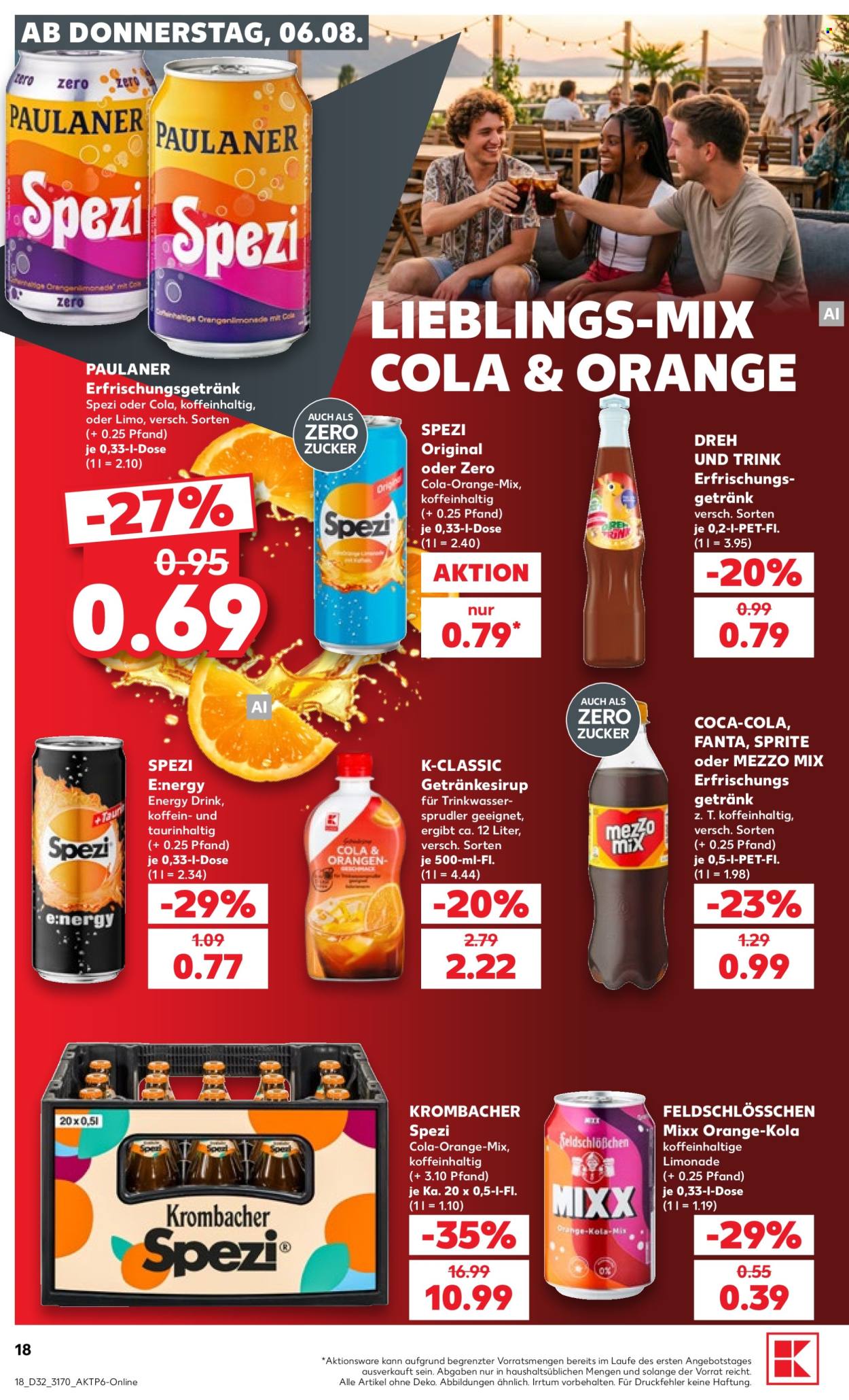 Kaufland Prospekte  - 6.08.2026 - 12.08.2026. Seite 18