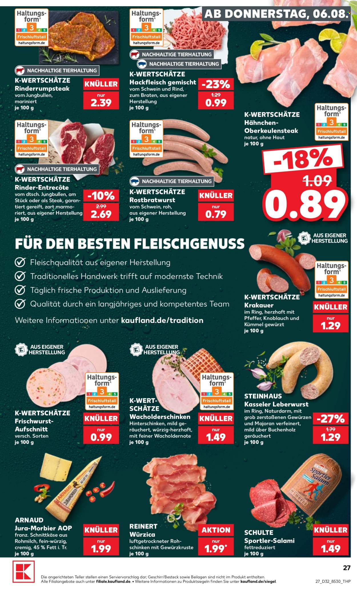 Kaufland Prospekte  - 6.08.2026 - 12.08.2026. Seite 27