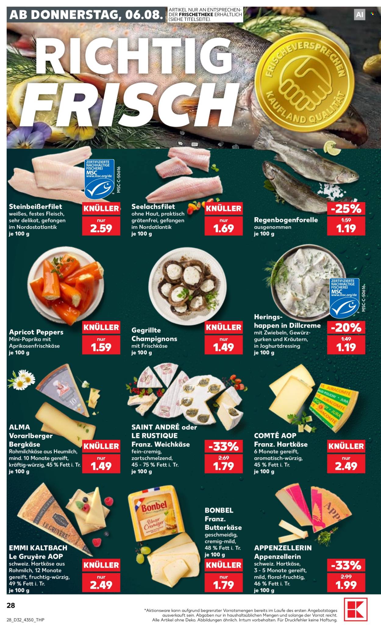 Kaufland Prospekte  - 6.08.2026 - 12.08.2026. Seite 28
