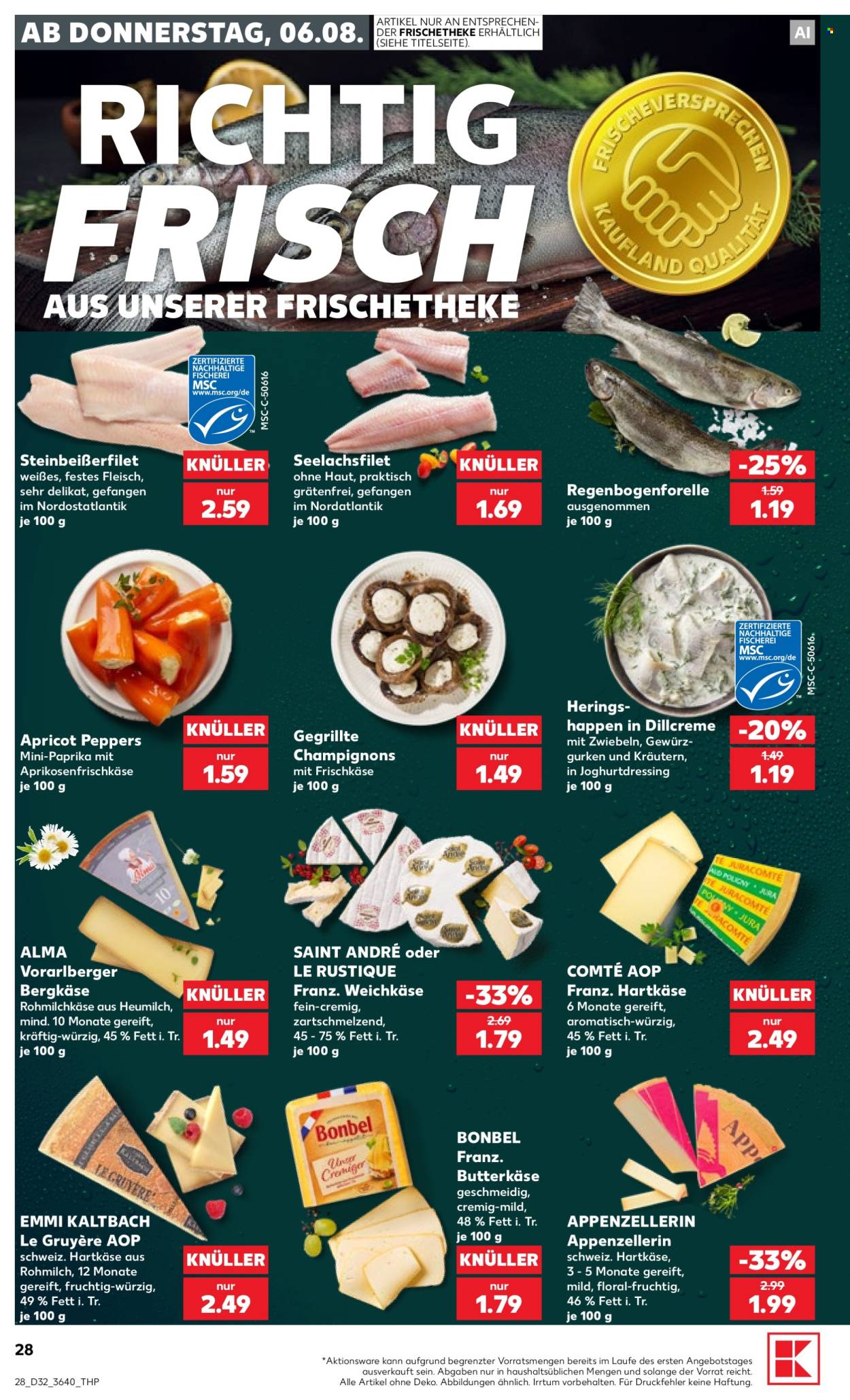 Kaufland Prospekte  - 6.08.2026 - 12.08.2026. Seite 28
