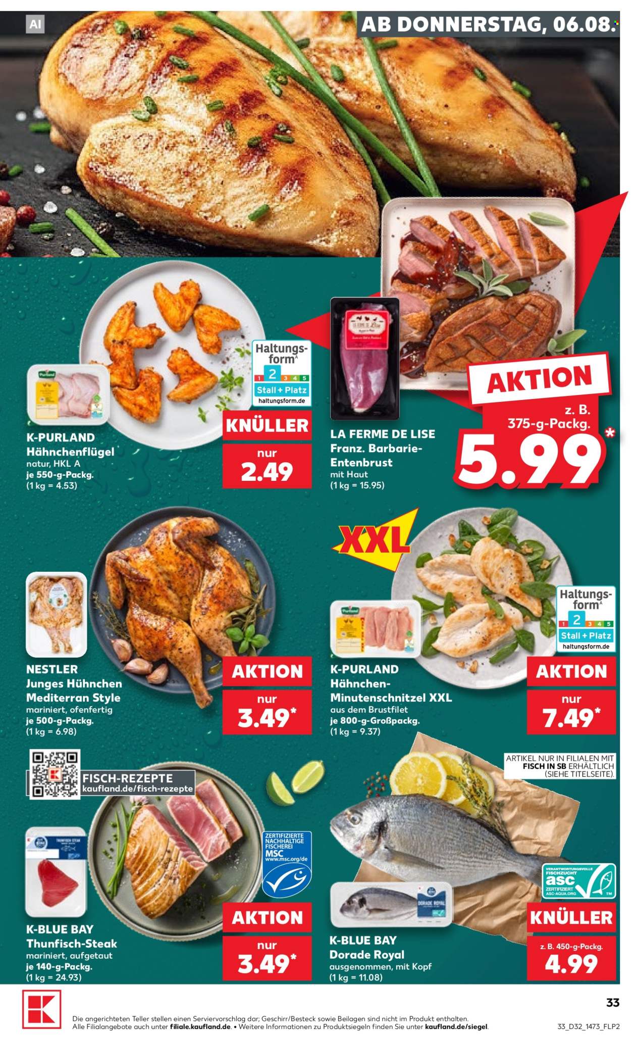 Kaufland Prospekte  - 6.08.2026 - 12.08.2026. Seite 33