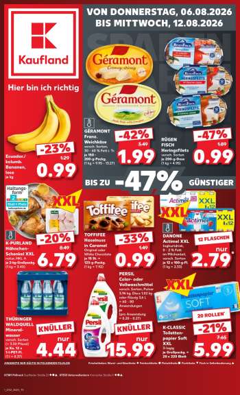 Prospekte Kaufland - 6.08.2026 - 12.08.2026.