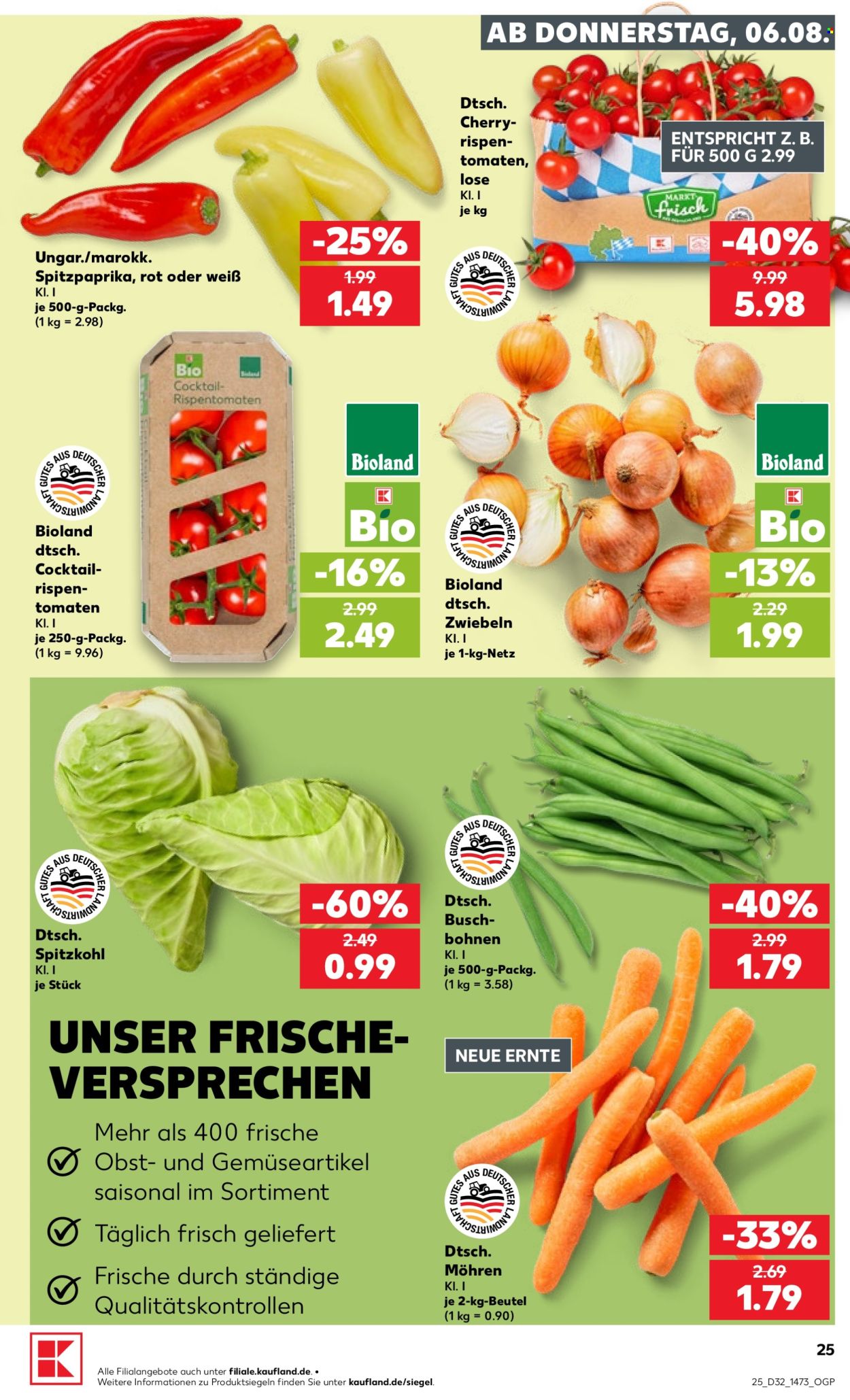 Kaufland Prospekte  - 6.08.2026 - 12.08.2026. Seite 25