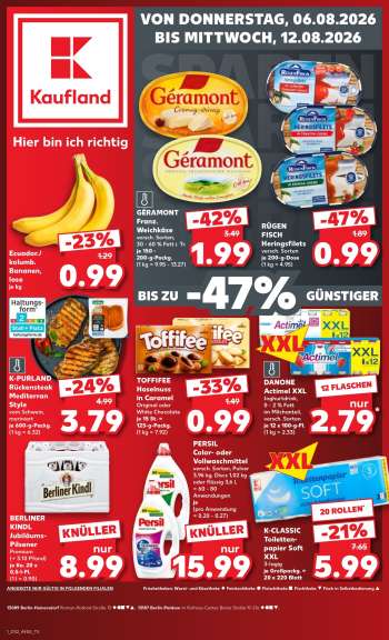 Prospekte Kaufland - 6.08.2026 - 12.08.2026.