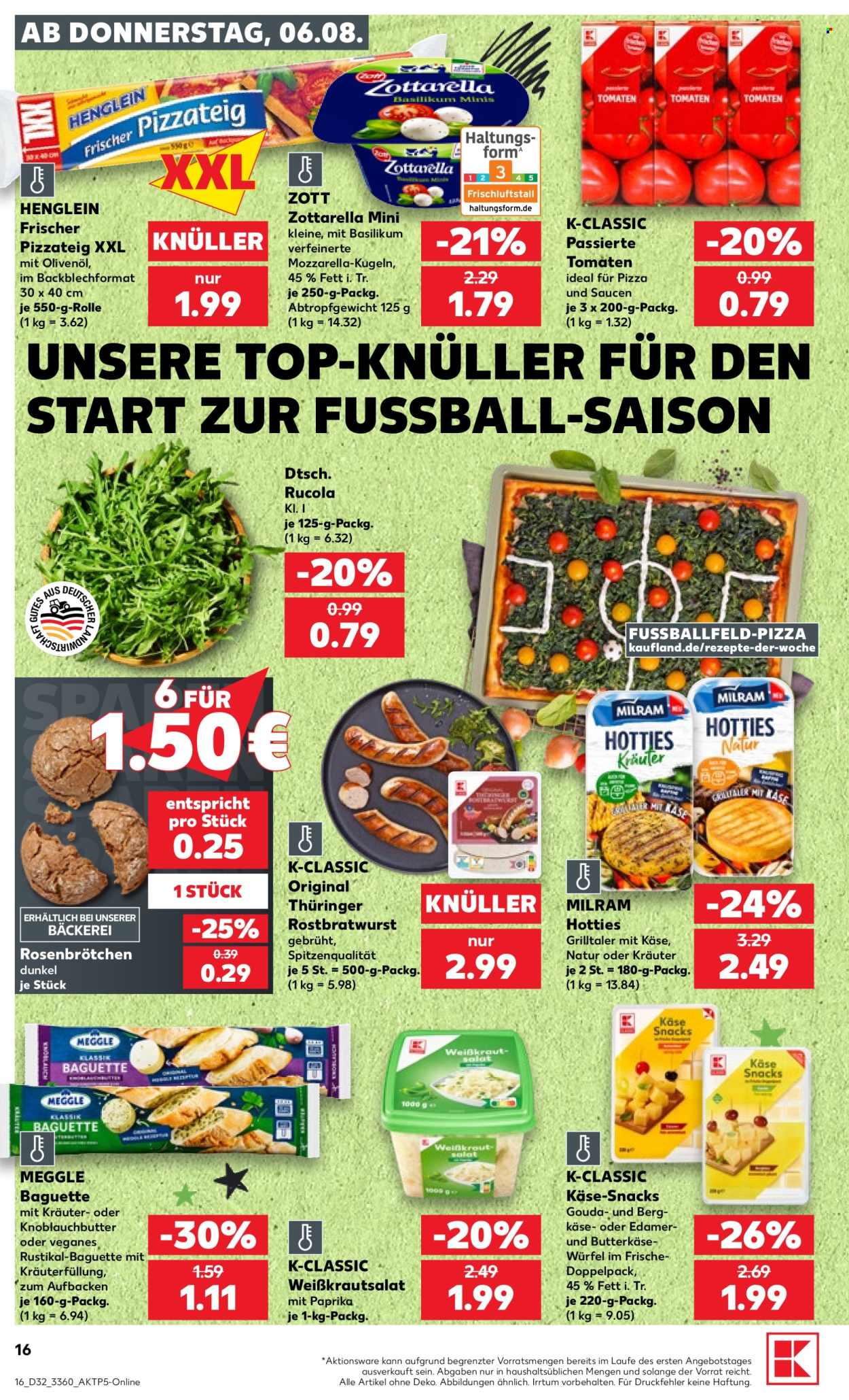 Kaufland Prospekte  - 6.08.2026 - 12.08.2026. Seite 16