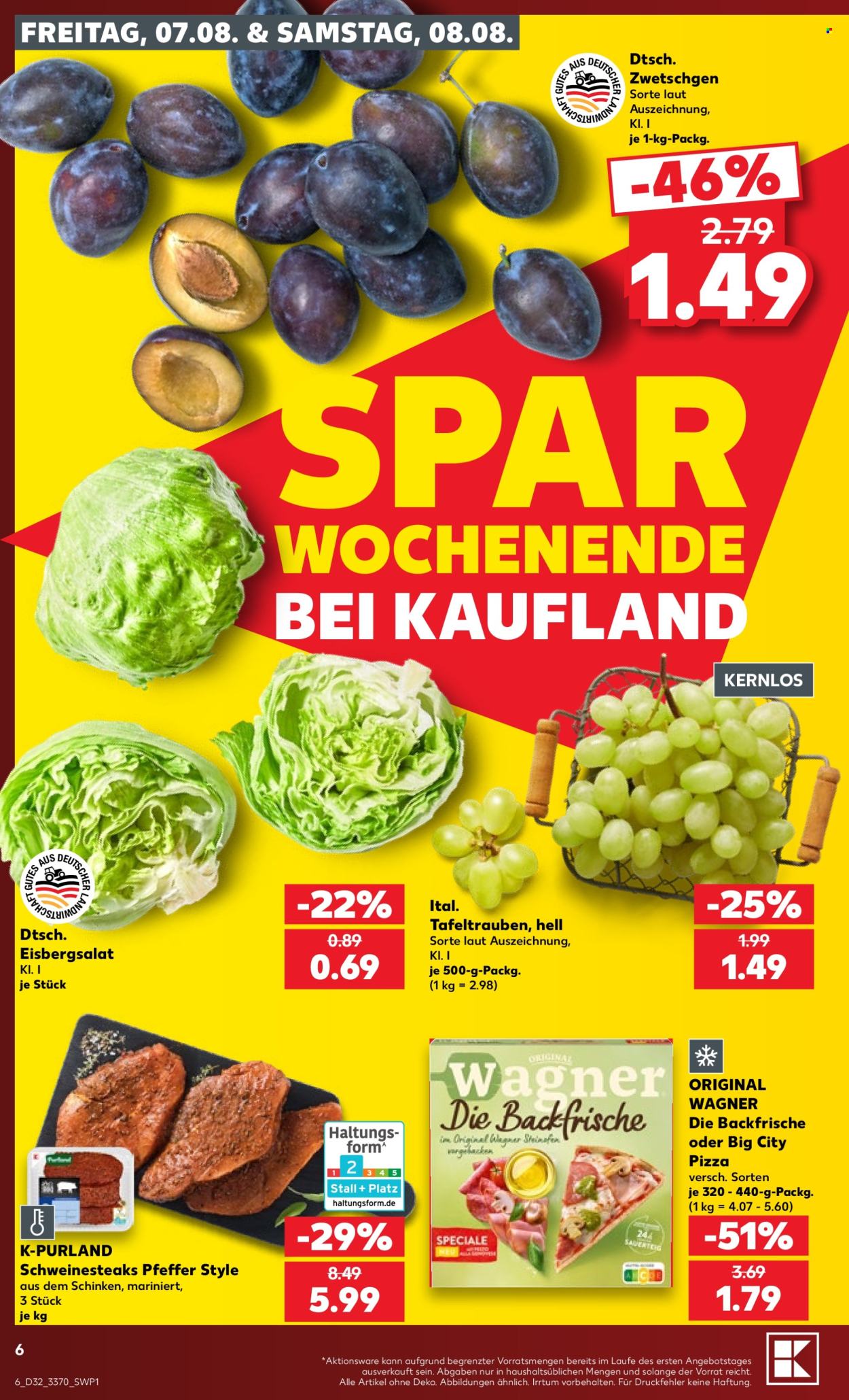 Kaufland Prospekte  - 6.08.2026 - 12.08.2026. Seite 6