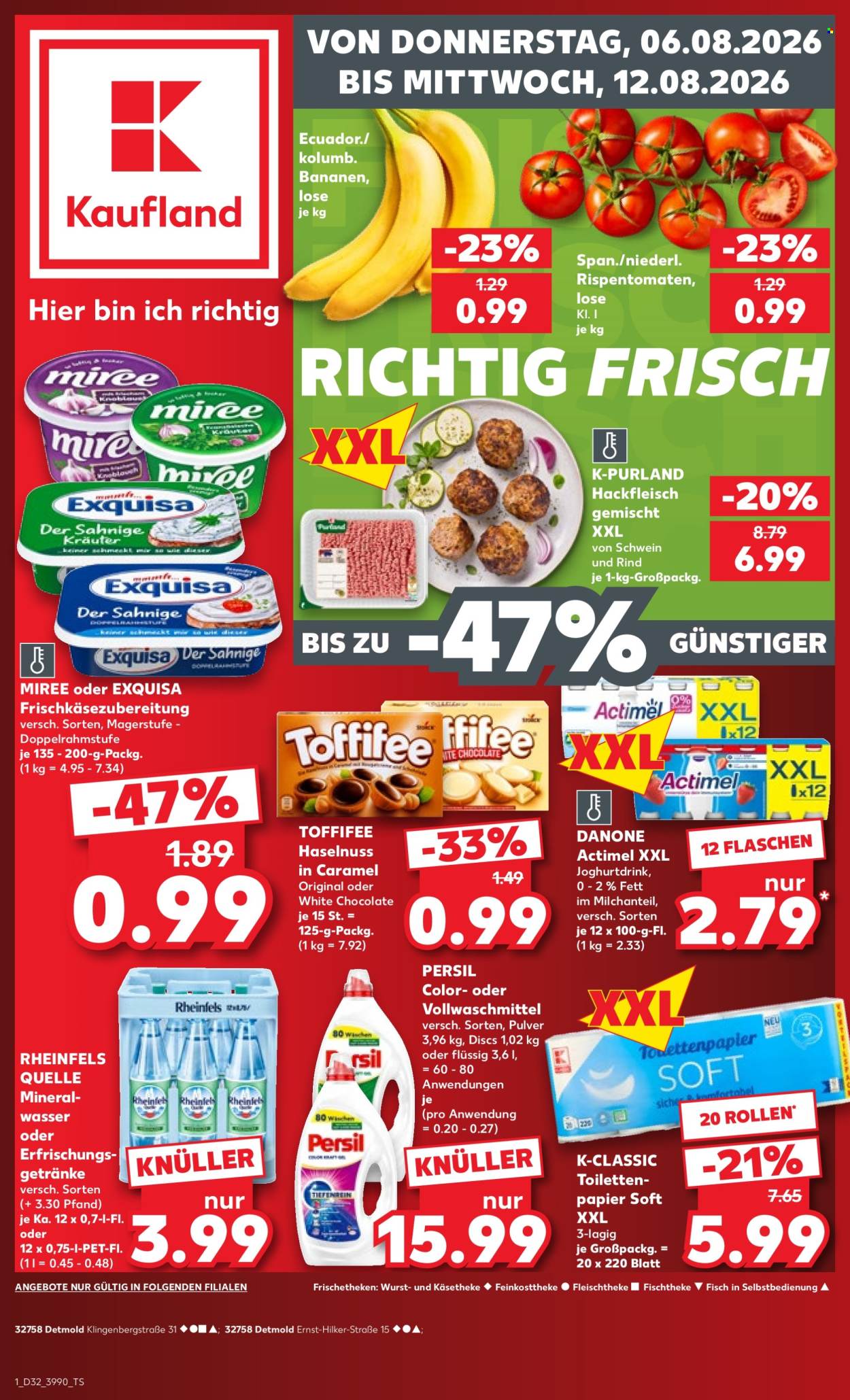 Kaufland Prospekte  - 6.08.2026 - 12.08.2026. Seite 1