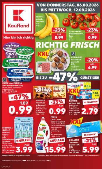 Prospekte Kaufland - 6.08.2026 - 12.08.2026.