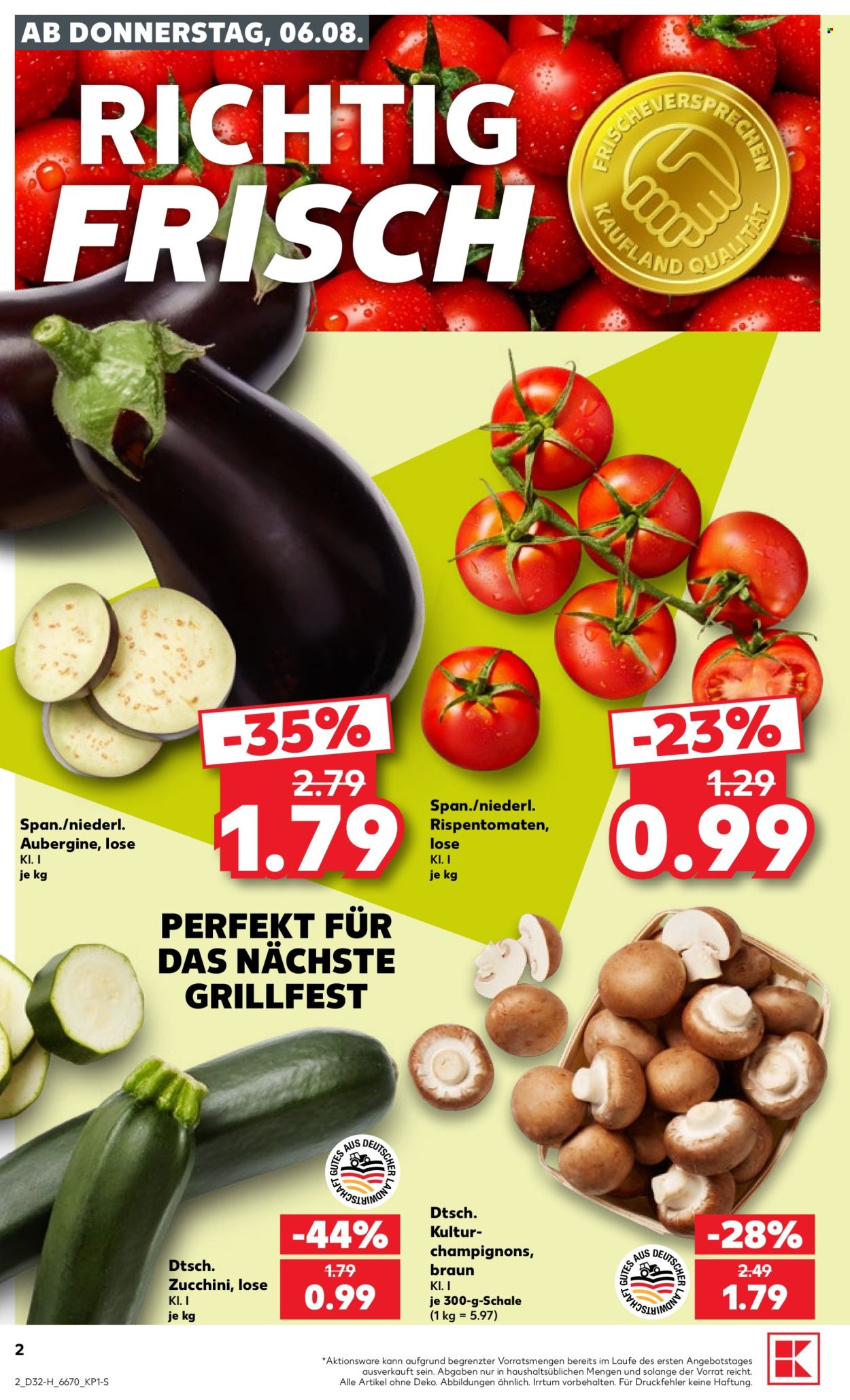 Kaufland Prospekte  - 6.08.2026 - 12.08.2026. Seite 2