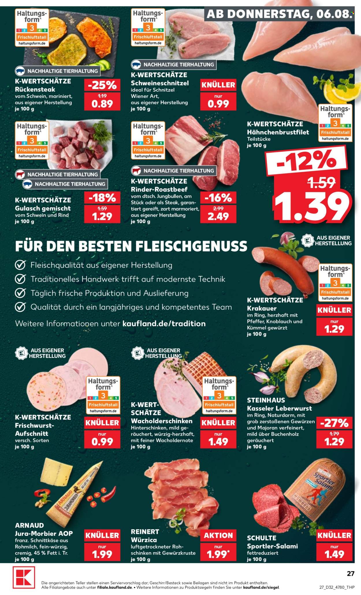 Kaufland Prospekte  - 6.08.2026 - 12.08.2026. Seite 27