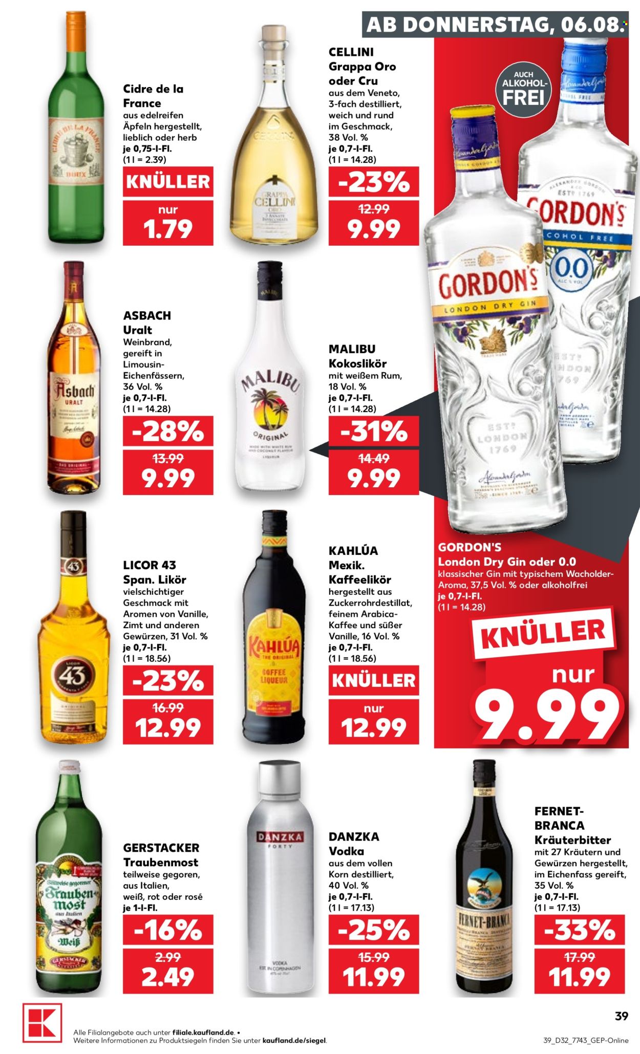 Kaufland Prospekte  - 6.08.2026 - 12.08.2026. Seite 39