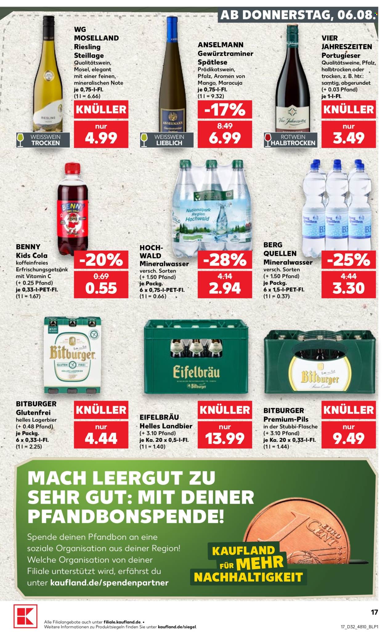Kaufland Prospekte  - 6.08.2026 - 12.08.2026. Seite 17