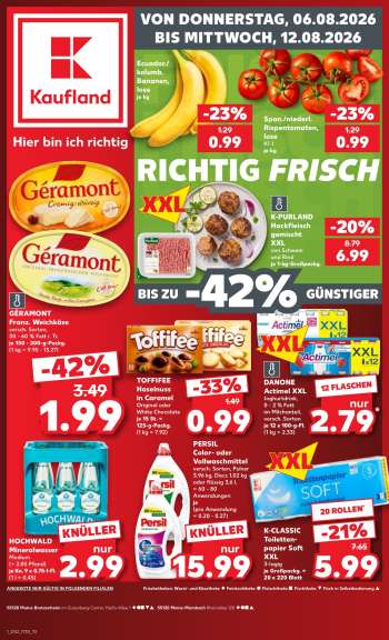 Prospekte Kaufland - 6.08.2026 - 12.08.2026.