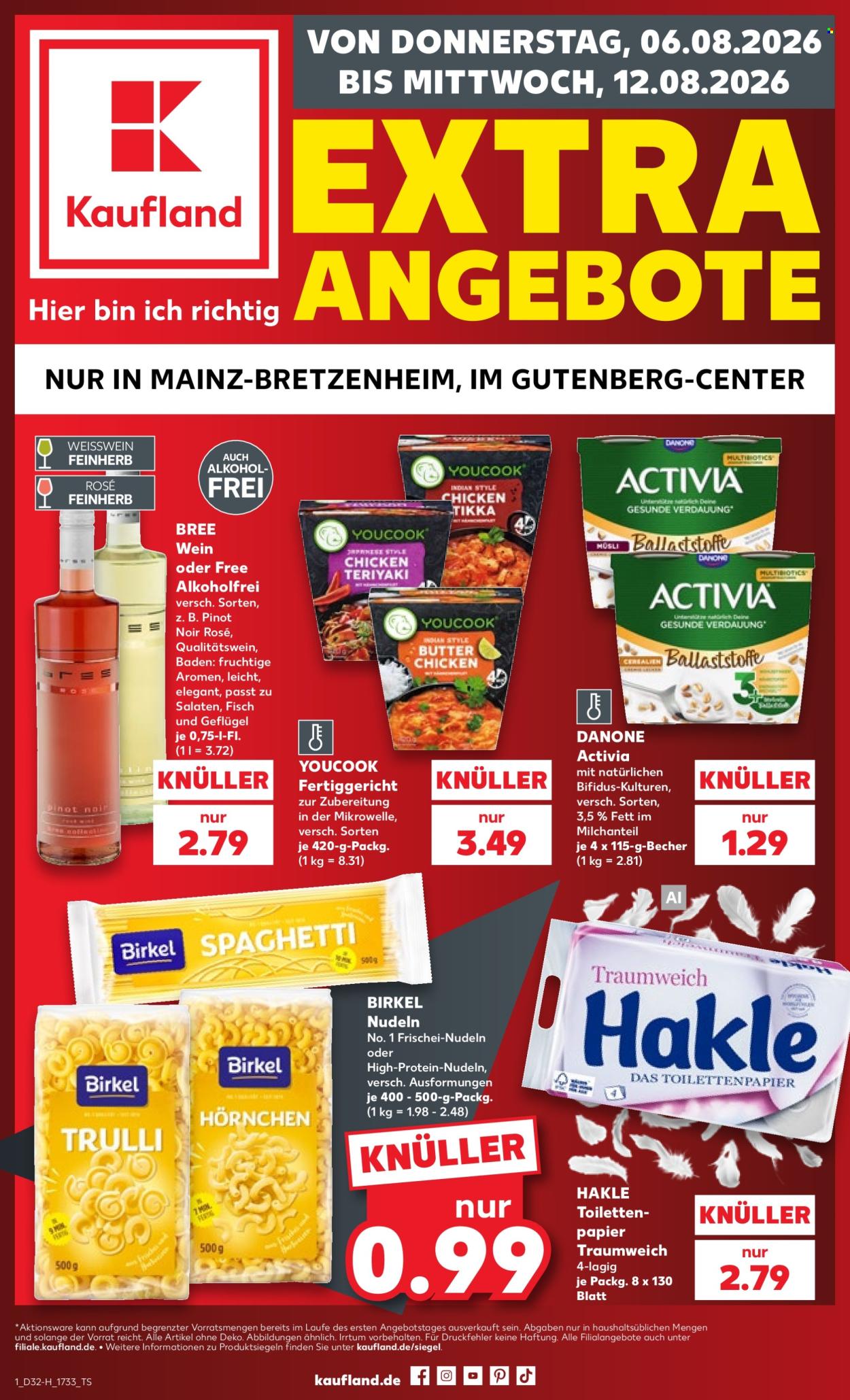 Kaufland Prospekte  - 6.08.2026 - 12.08.2026. Seite 1