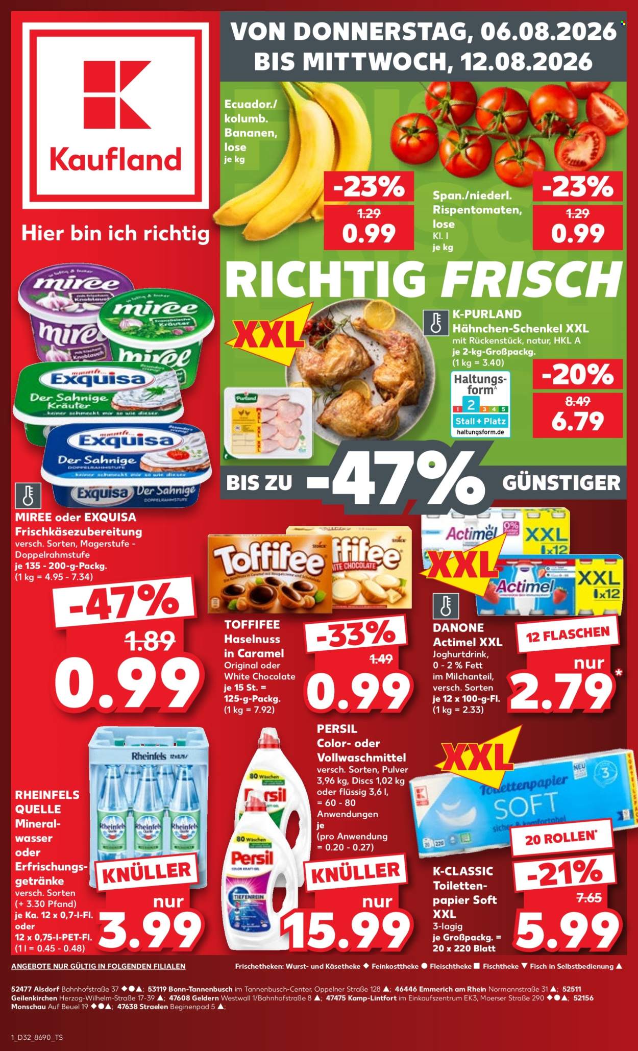 Kaufland Prospekte  - 6.08.2026 - 12.08.2026. Seite 1