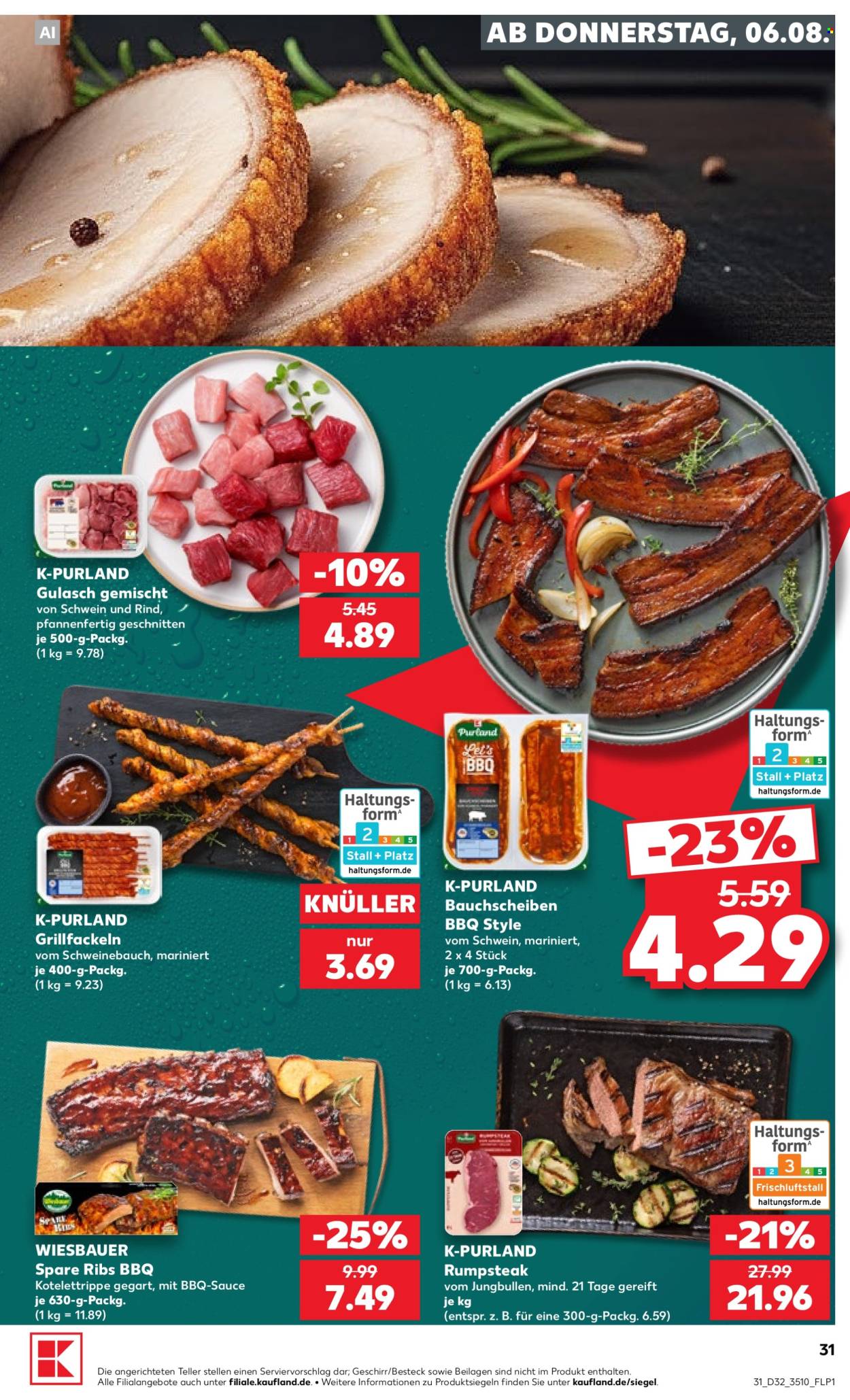 Kaufland Prospekte  - 6.08.2026 - 12.08.2026. Seite 31