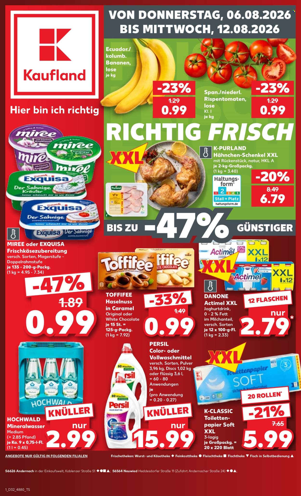 Kaufland Prospekte  - 6.08.2026 - 12.08.2026. Seite 1