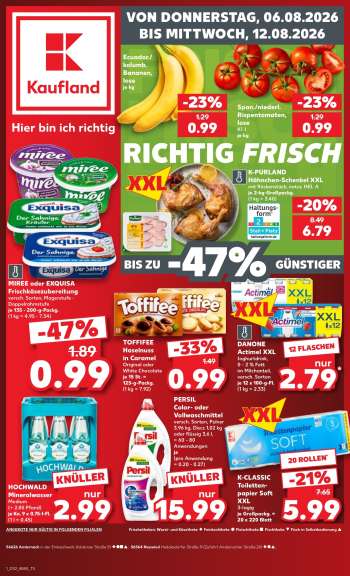 Prospekte Kaufland - 6.08.2026 - 12.08.2026.