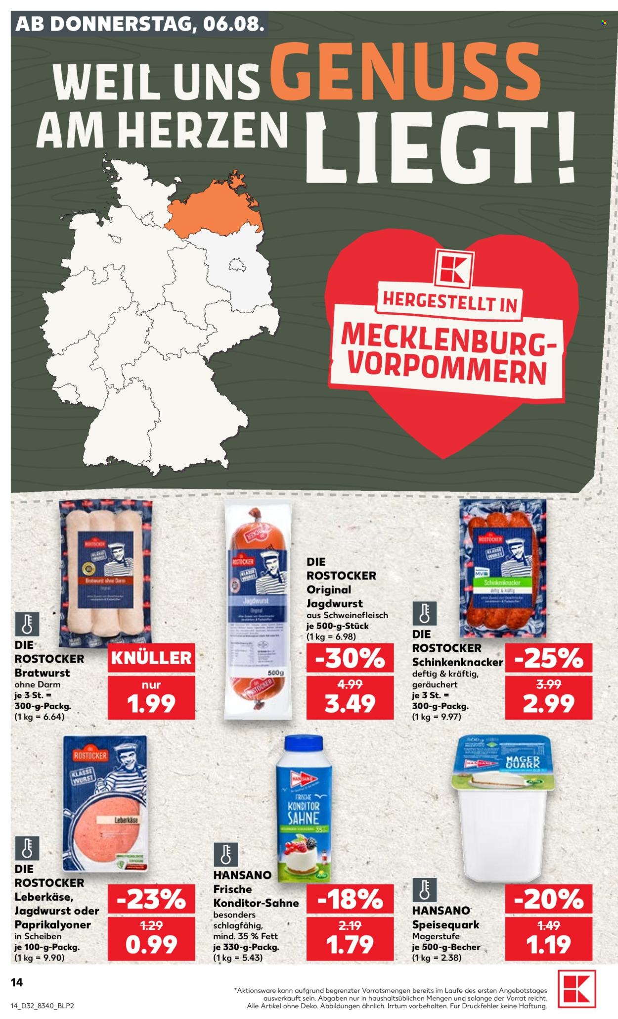 Kaufland Prospekte  - 6.08.2026 - 12.08.2026. Seite 14