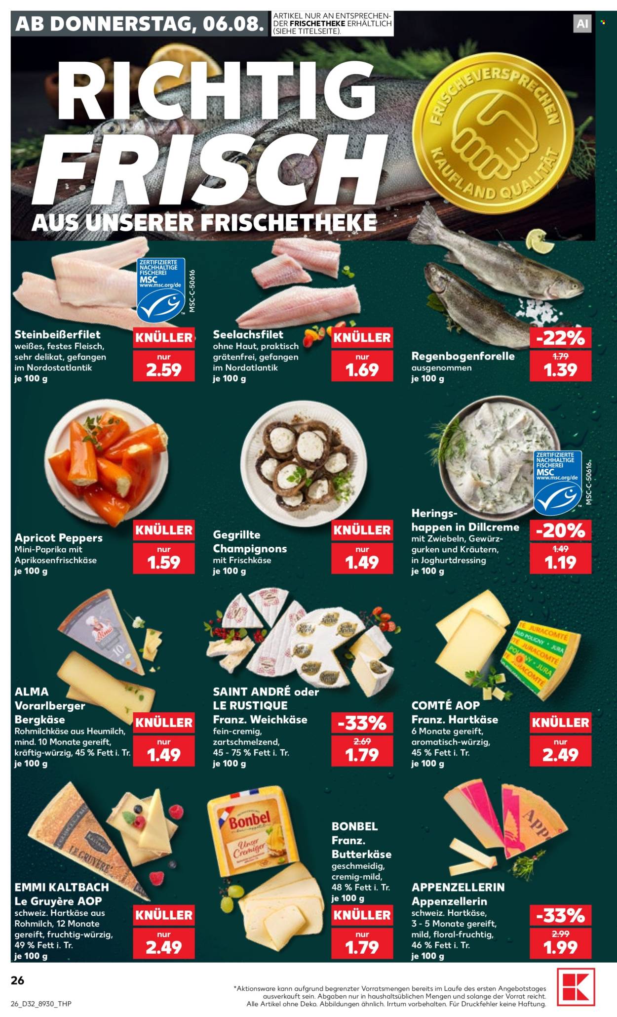 Kaufland Prospekte  - 6.08.2026 - 12.08.2026. Seite 26