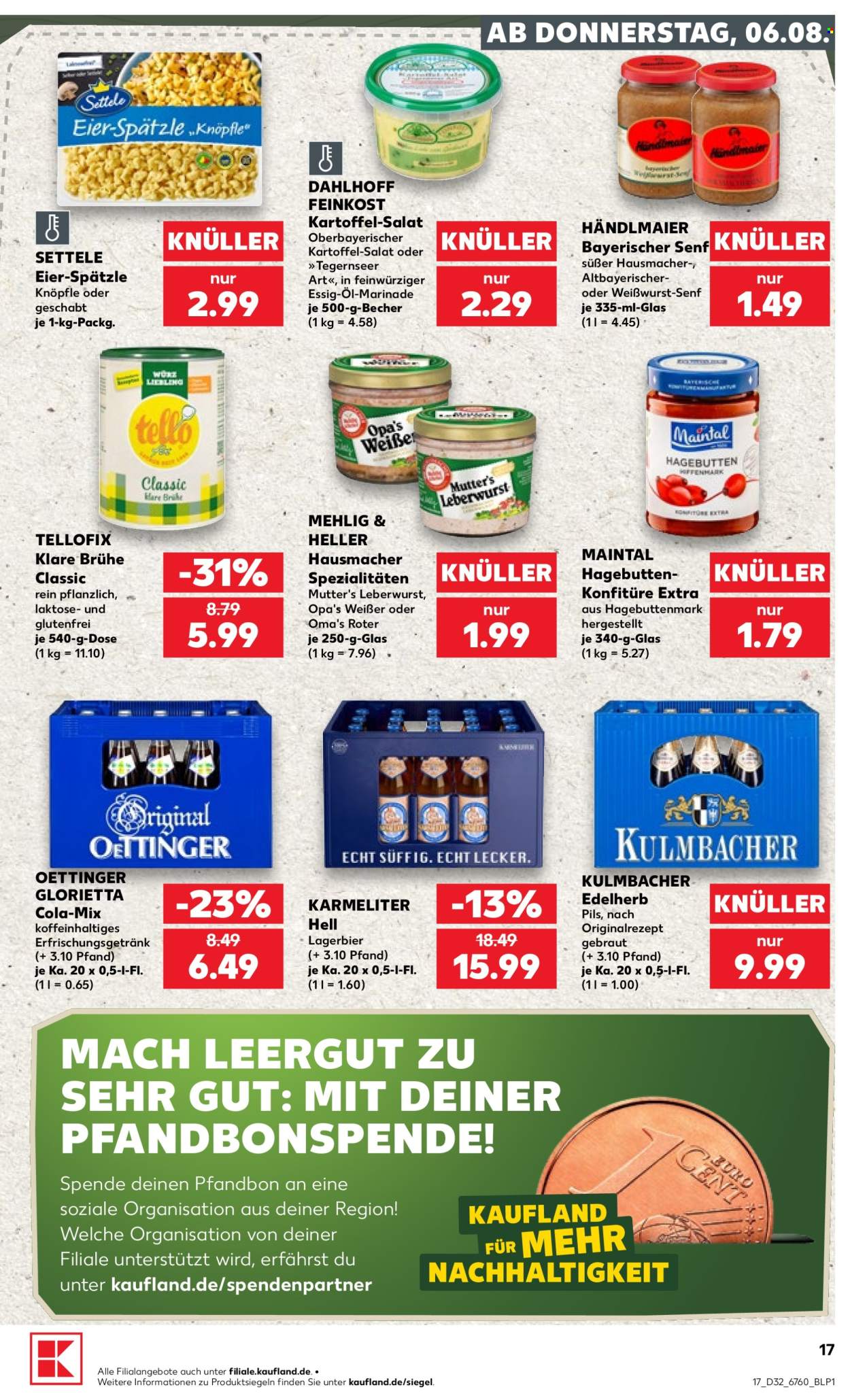 Kaufland Prospekte  - 6.08.2026 - 12.08.2026. Seite 17