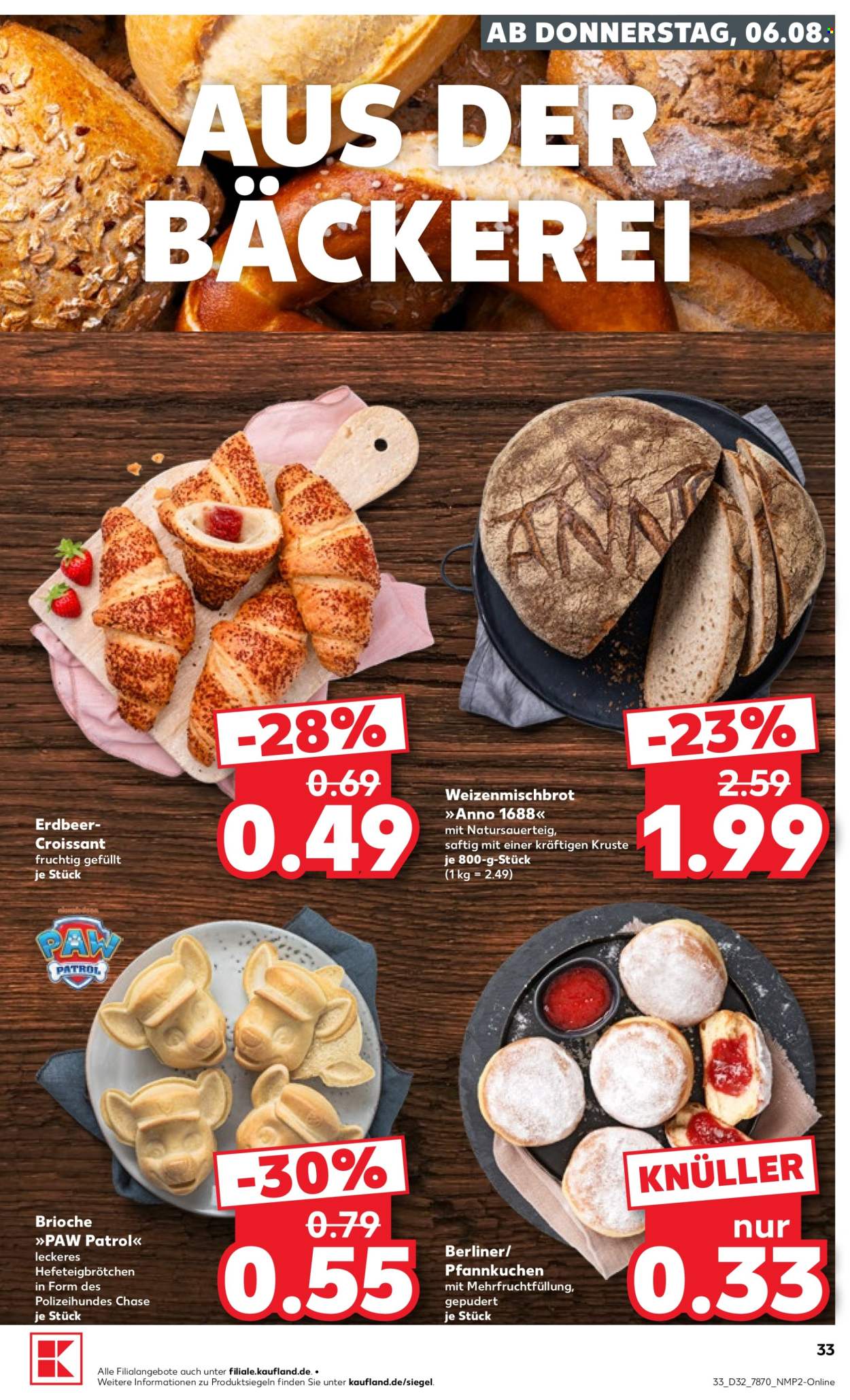 Kaufland Prospekte  - 6.08.2026 - 12.08.2026. Seite 33