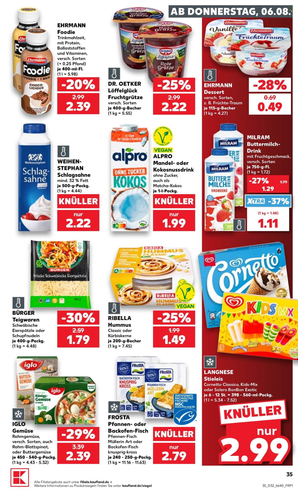 Kaufland Prospekte  - 6.08.2026 - 12.08.2026. Seite 35