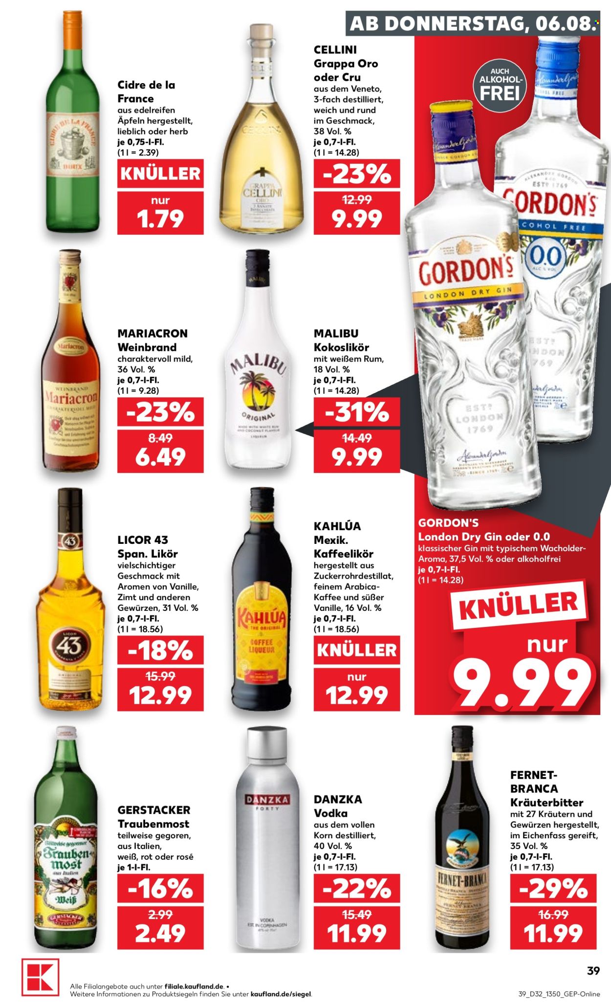 Kaufland Prospekte  - 6.08.2026 - 12.08.2026. Seite 39