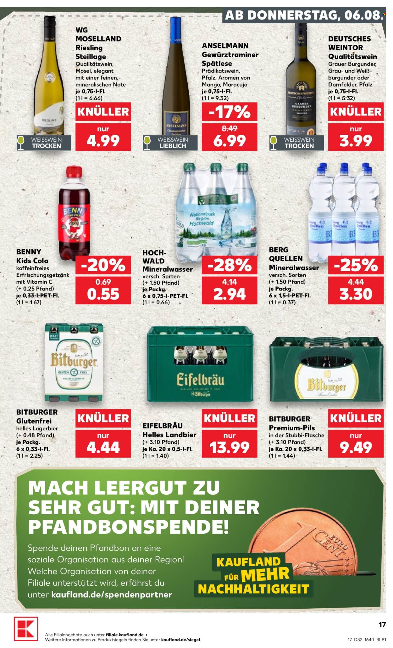 Kaufland Prospekte  - 6.08.2026 - 12.08.2026. Seite 17