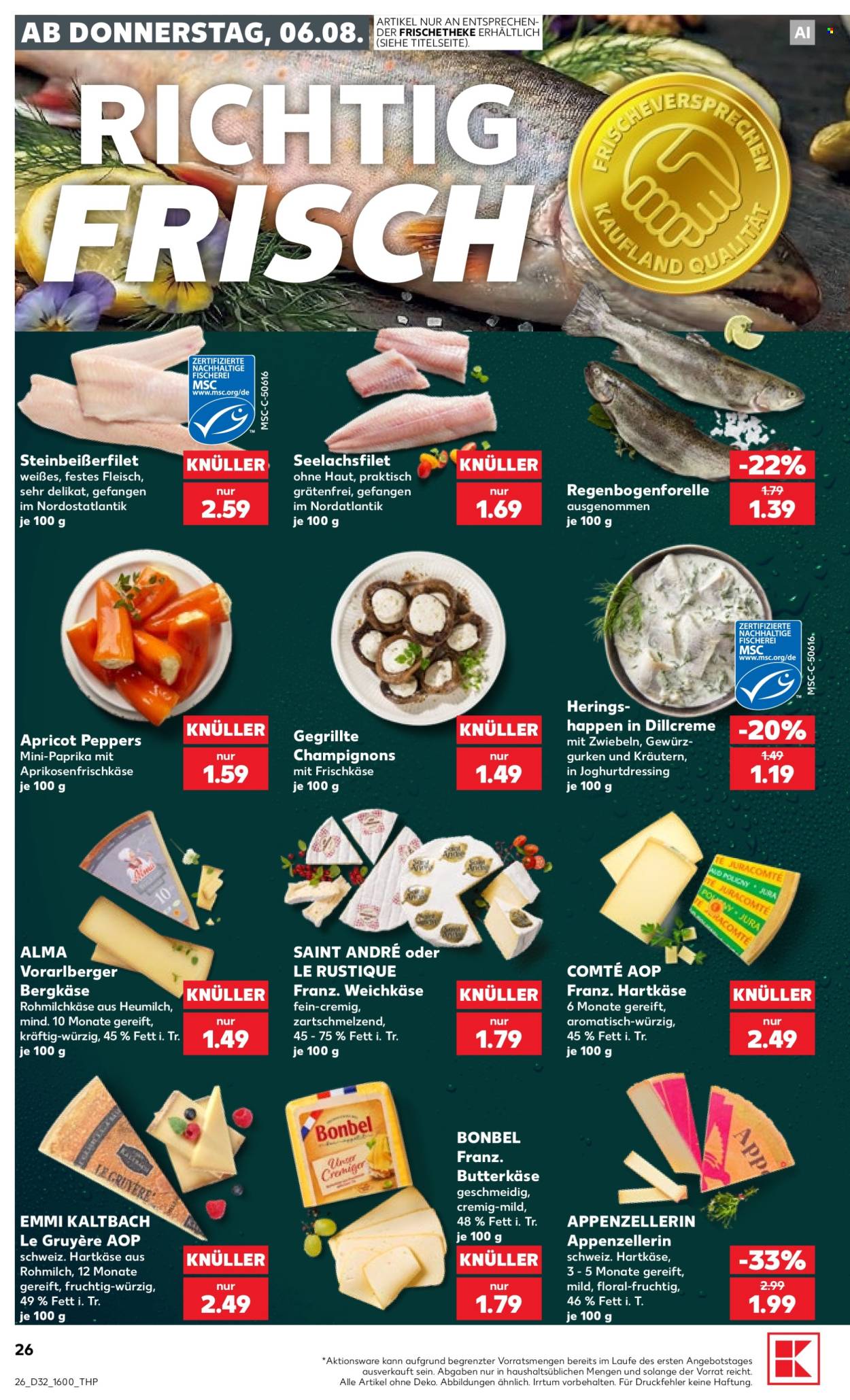 Kaufland Prospekte  - 6.08.2026 - 12.08.2026. Seite 26