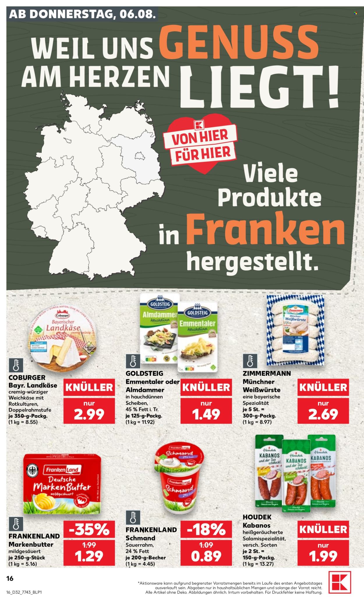 Kaufland Prospekte  - 6.08.2026 - 12.08.2026. Seite 16