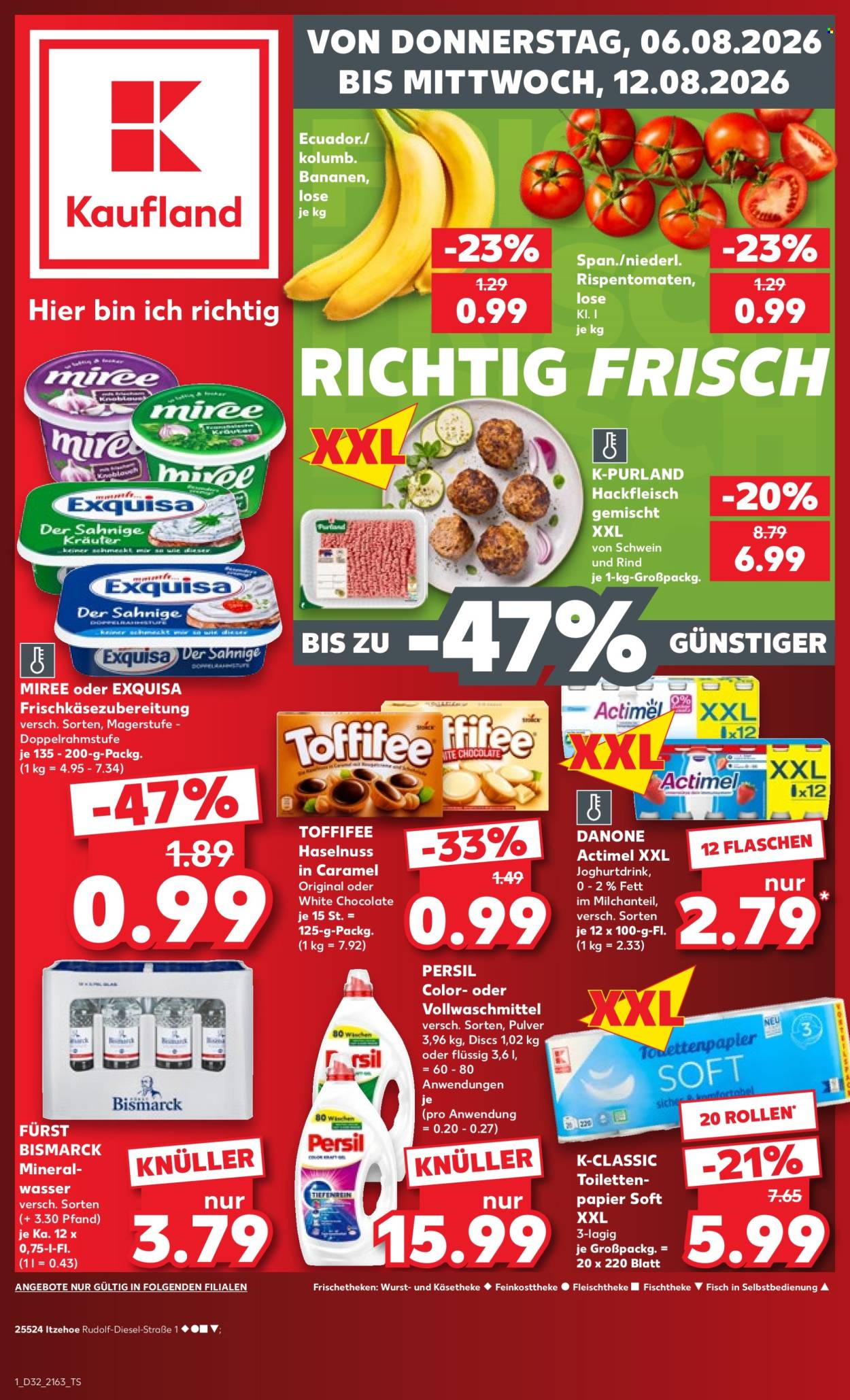 Kaufland Prospekte  - 6.08.2026 - 12.08.2026. Seite 1