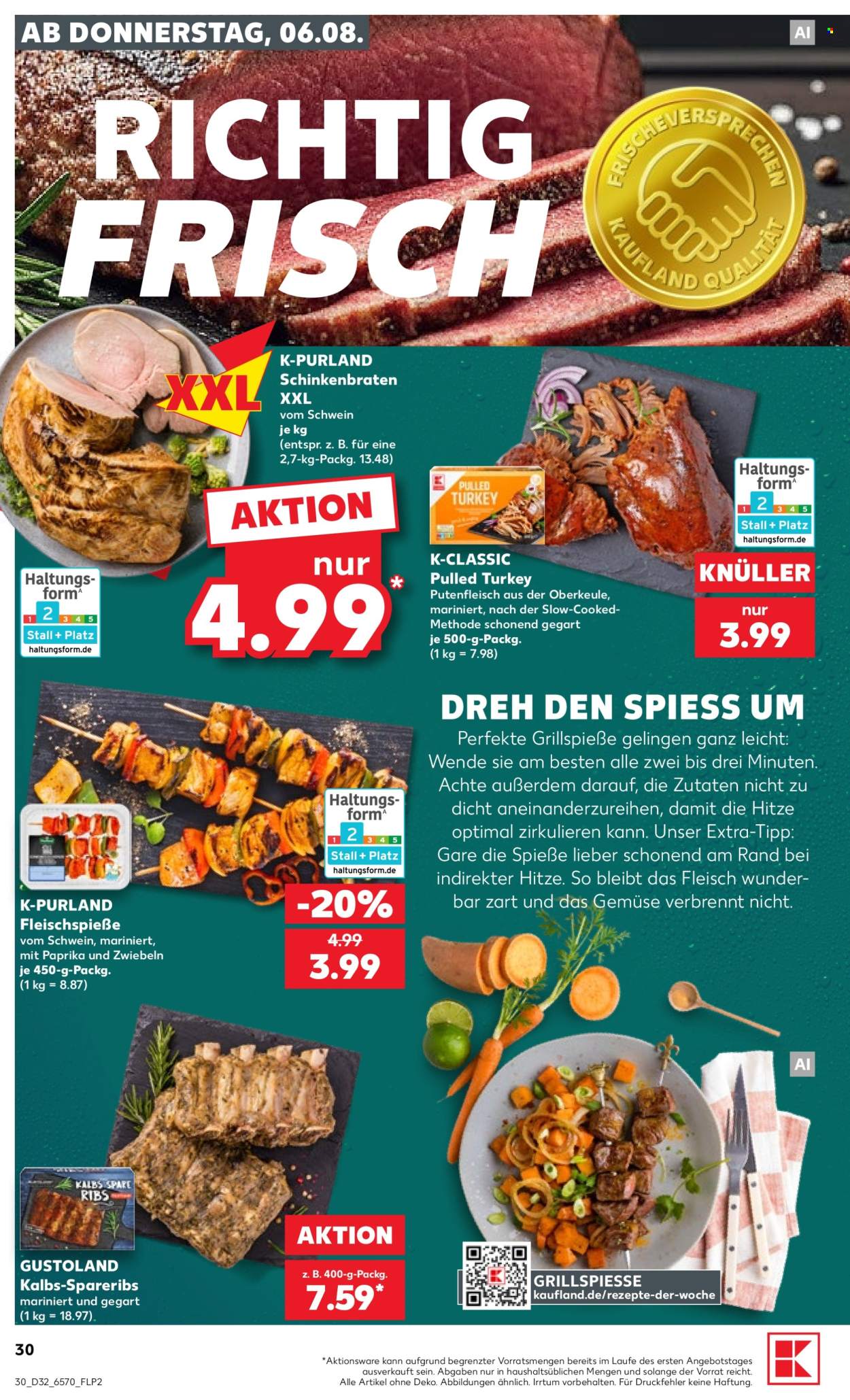 Kaufland Prospekte  - 6.08.2026 - 12.08.2026. Seite 30