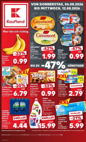Prospekte Kaufland - 6.08.2026 - 12.08.2026.