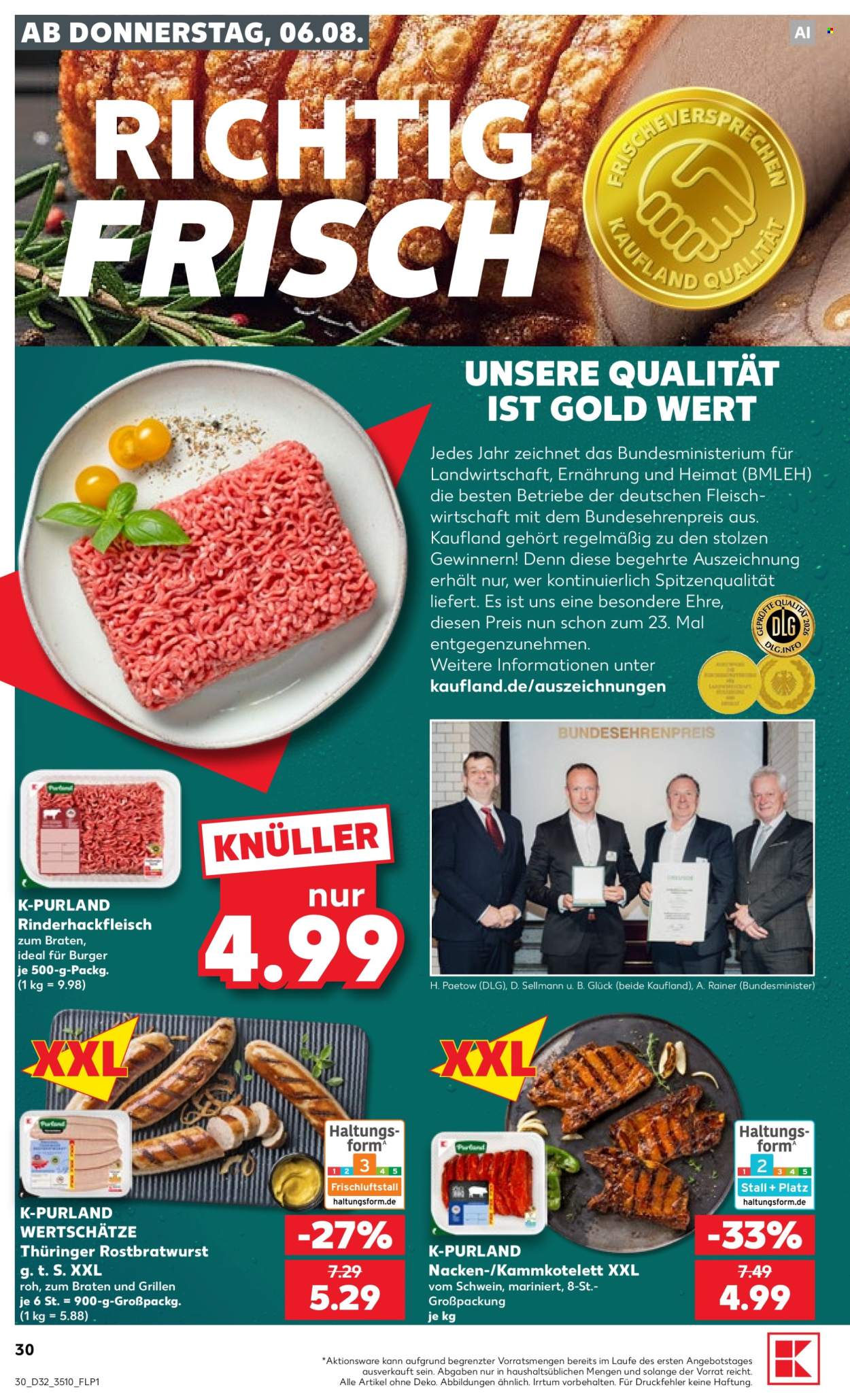 Kaufland Prospekte  - 6.08.2026 - 12.08.2026. Seite 30
