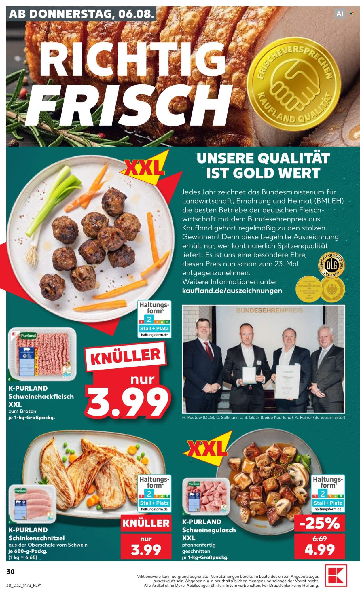 Kaufland Prospekte  - 6.08.2026 - 12.08.2026. Seite 30