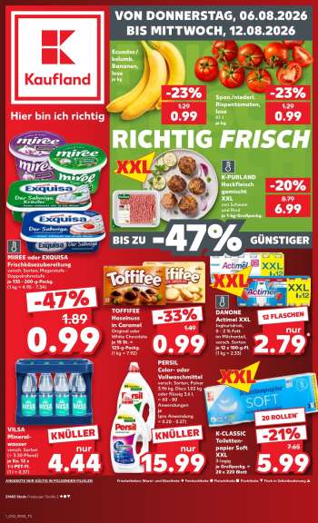 Prospekte Kaufland - 6.08.2026 - 12.08.2026.