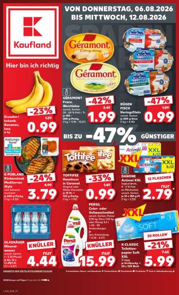 Prospekte Kaufland - 6.08.2026 - 12.08.2026.