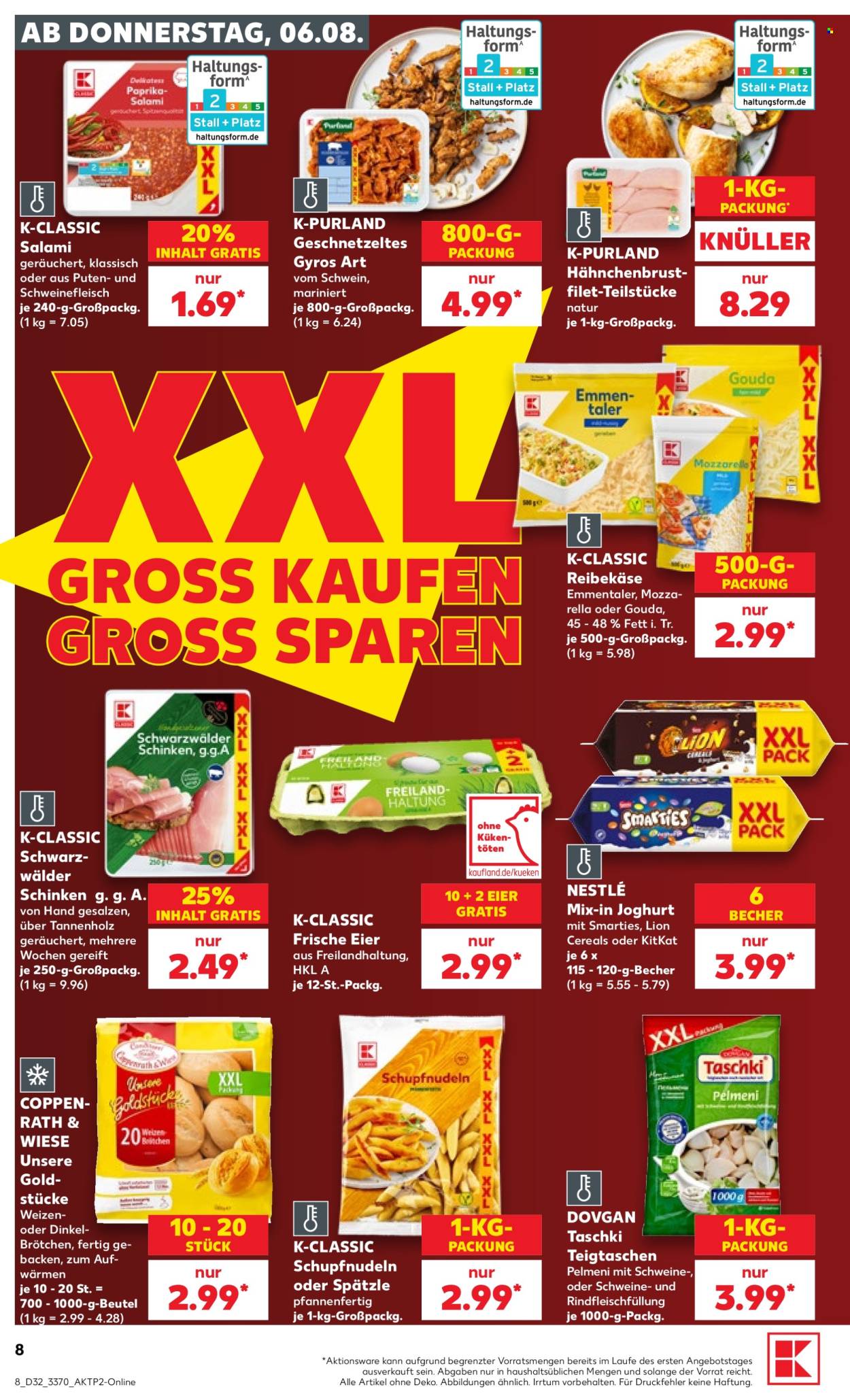 Kaufland Prospekte  - 6.08.2026 - 12.08.2026. Seite 8